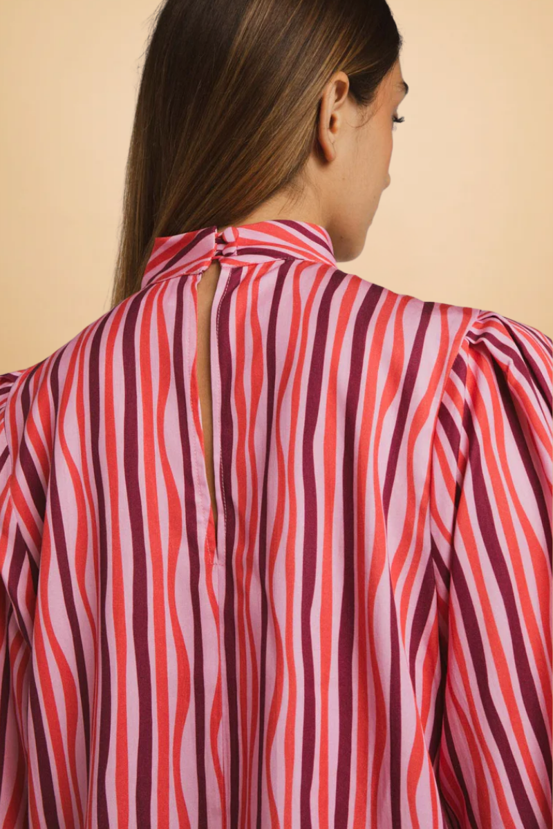Blouse Lara Pink Stripes