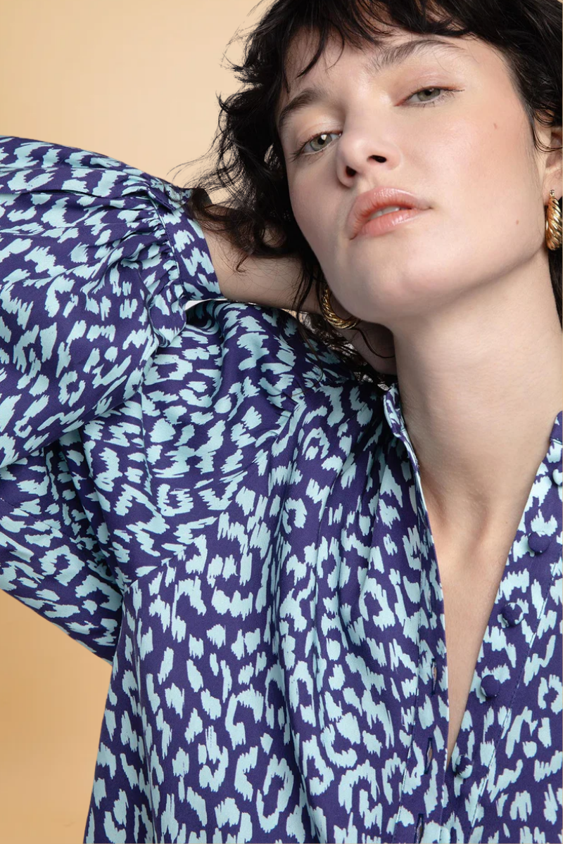 Blouse Paolina Blue Graou