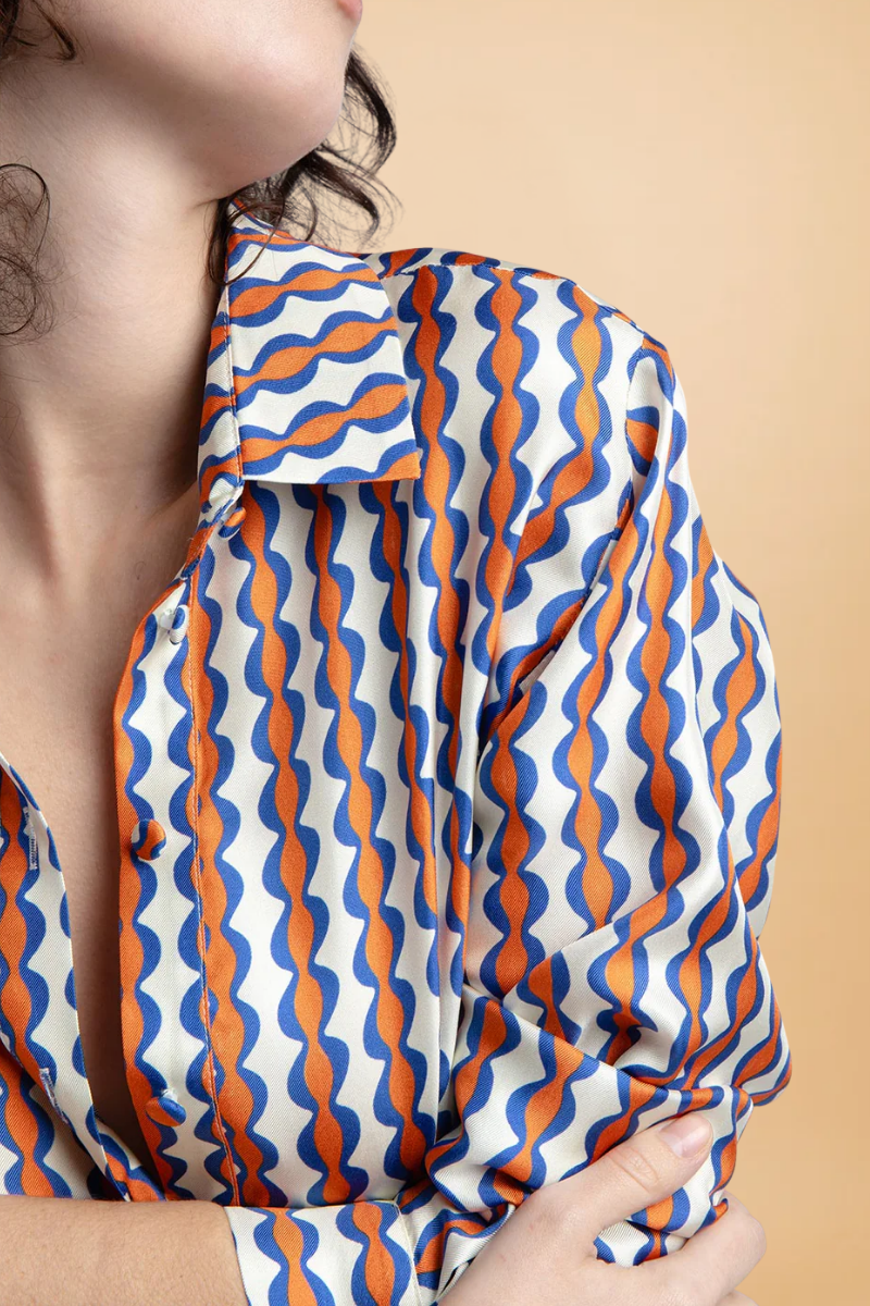 Chemise Ava Groovy Stripes