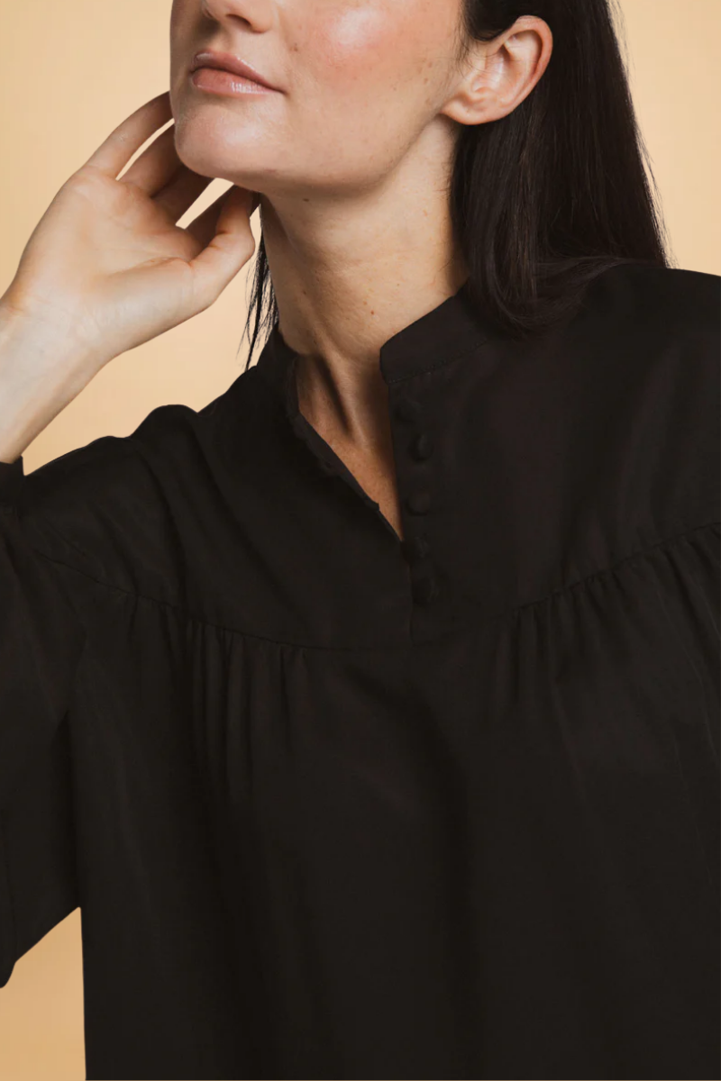 Blouse Alexandra noire