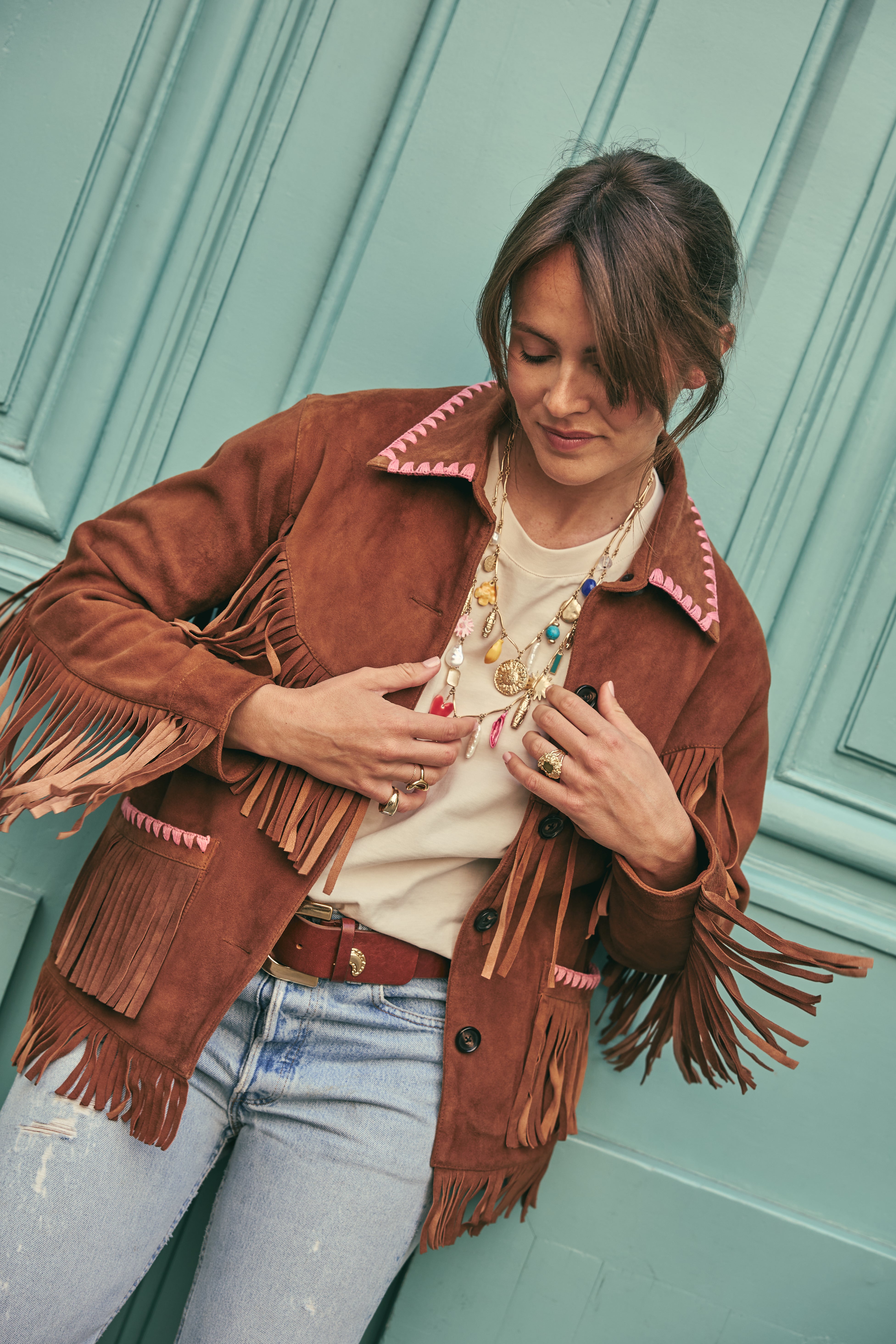VESTE NOE CAMEL