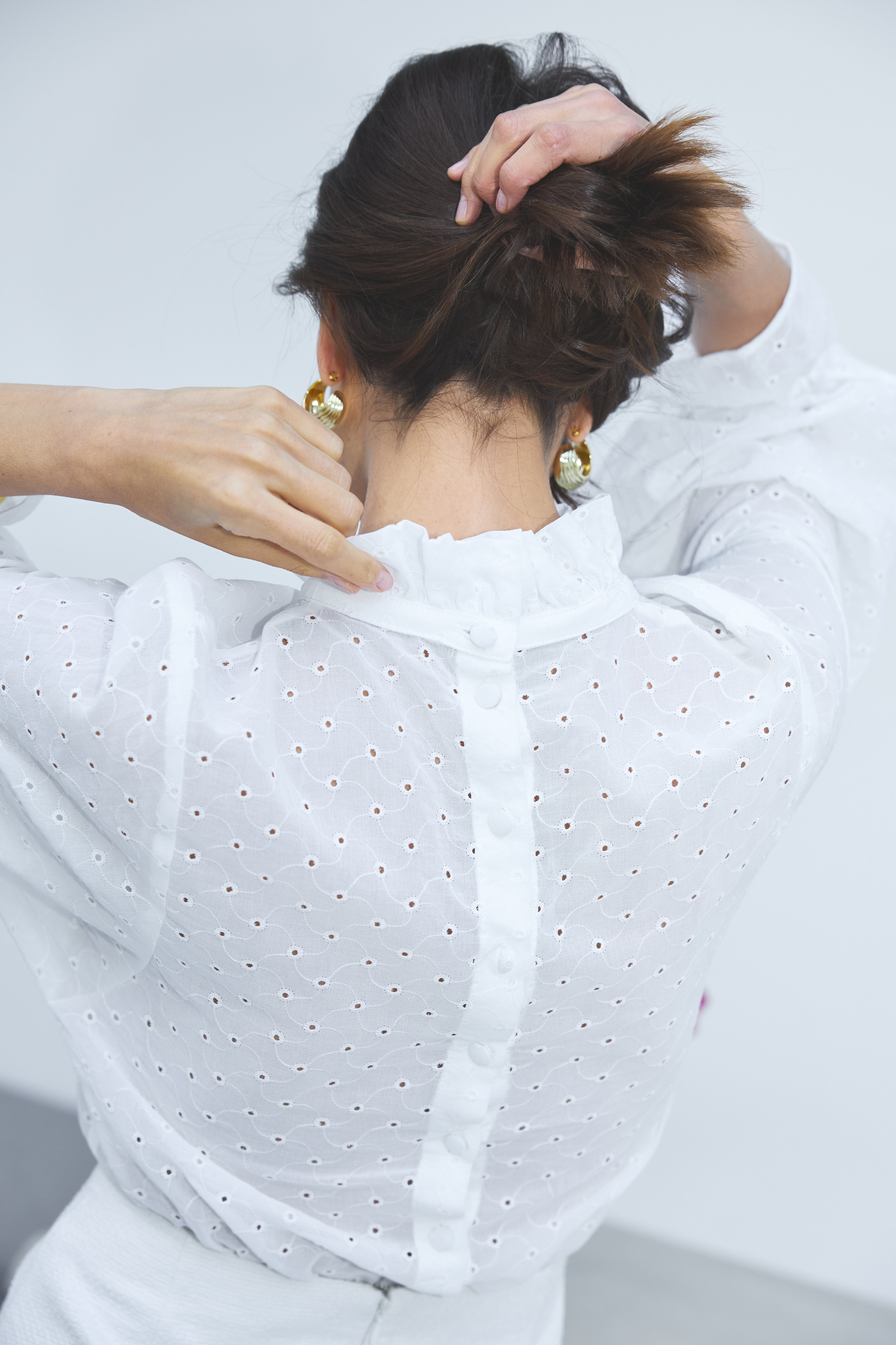 BLOUSE JOSEPHA COTON BRODÉ X DONATELLE GODART