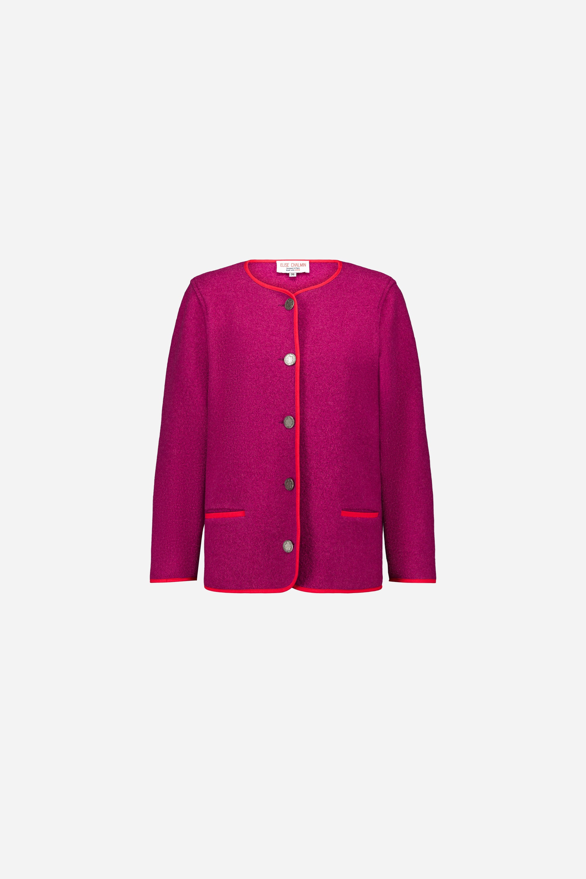 VESTE RODRIGUE MAGENTA