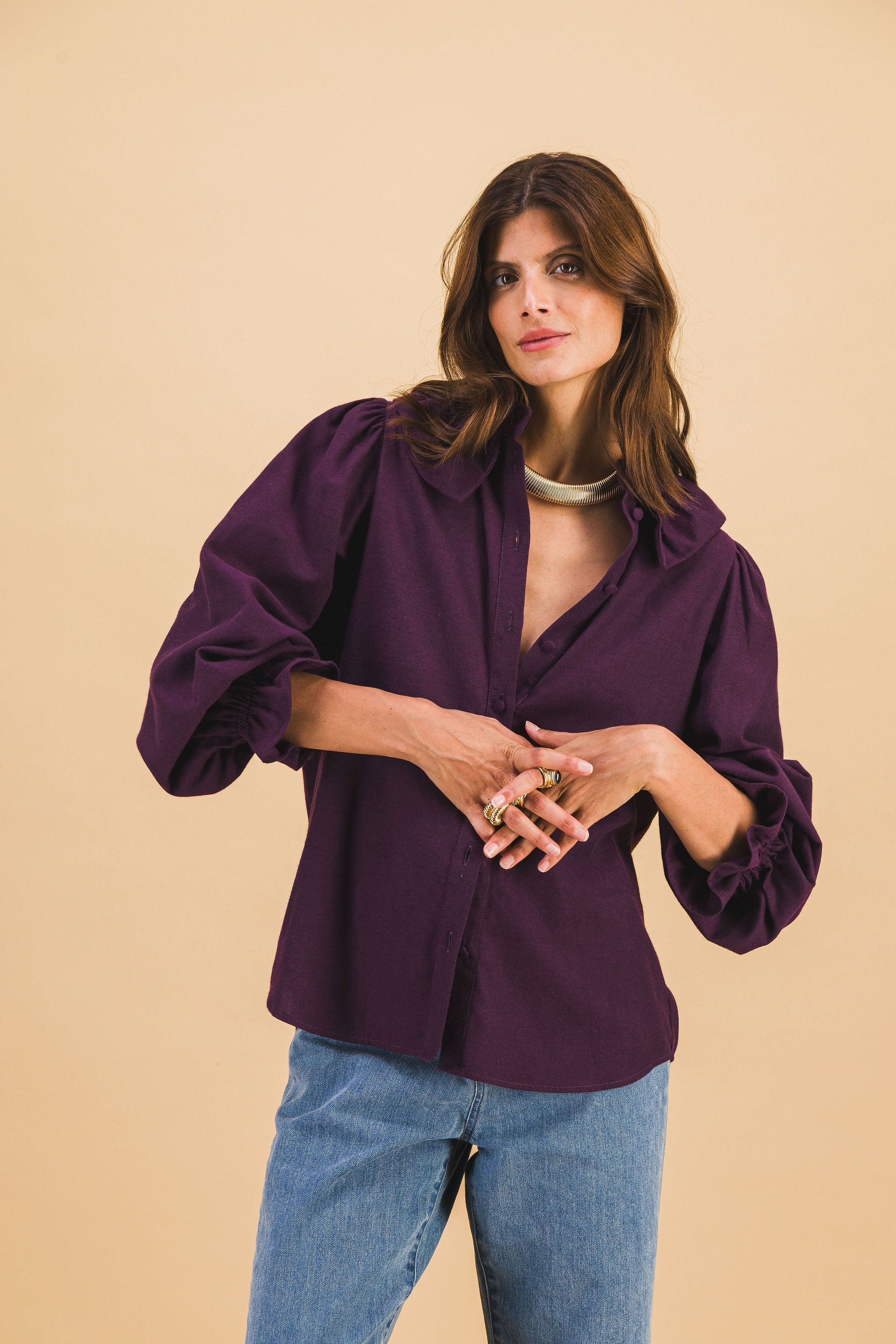 Colette Purple Shirt