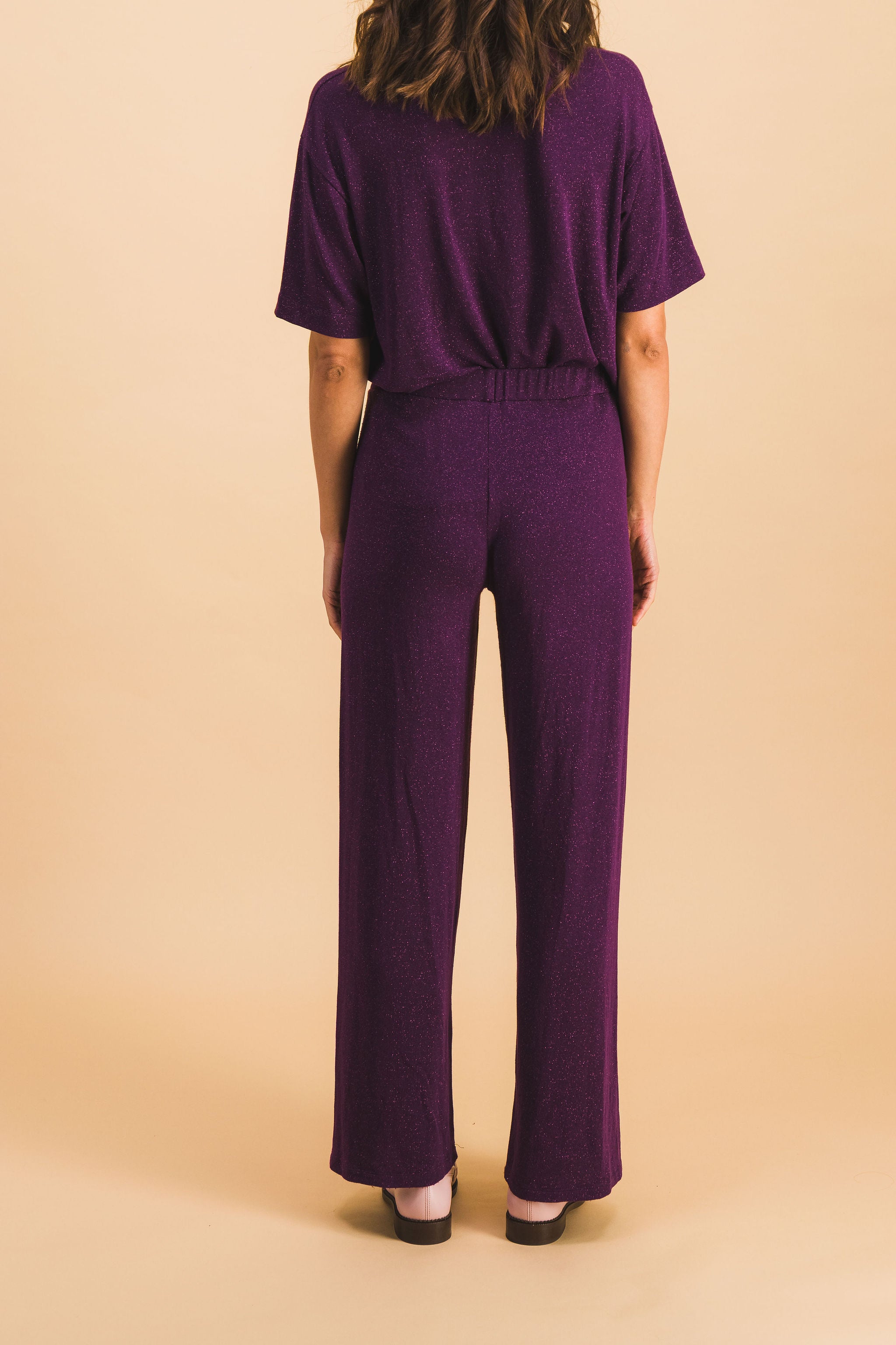 Pantalon Noah Lurex Violet