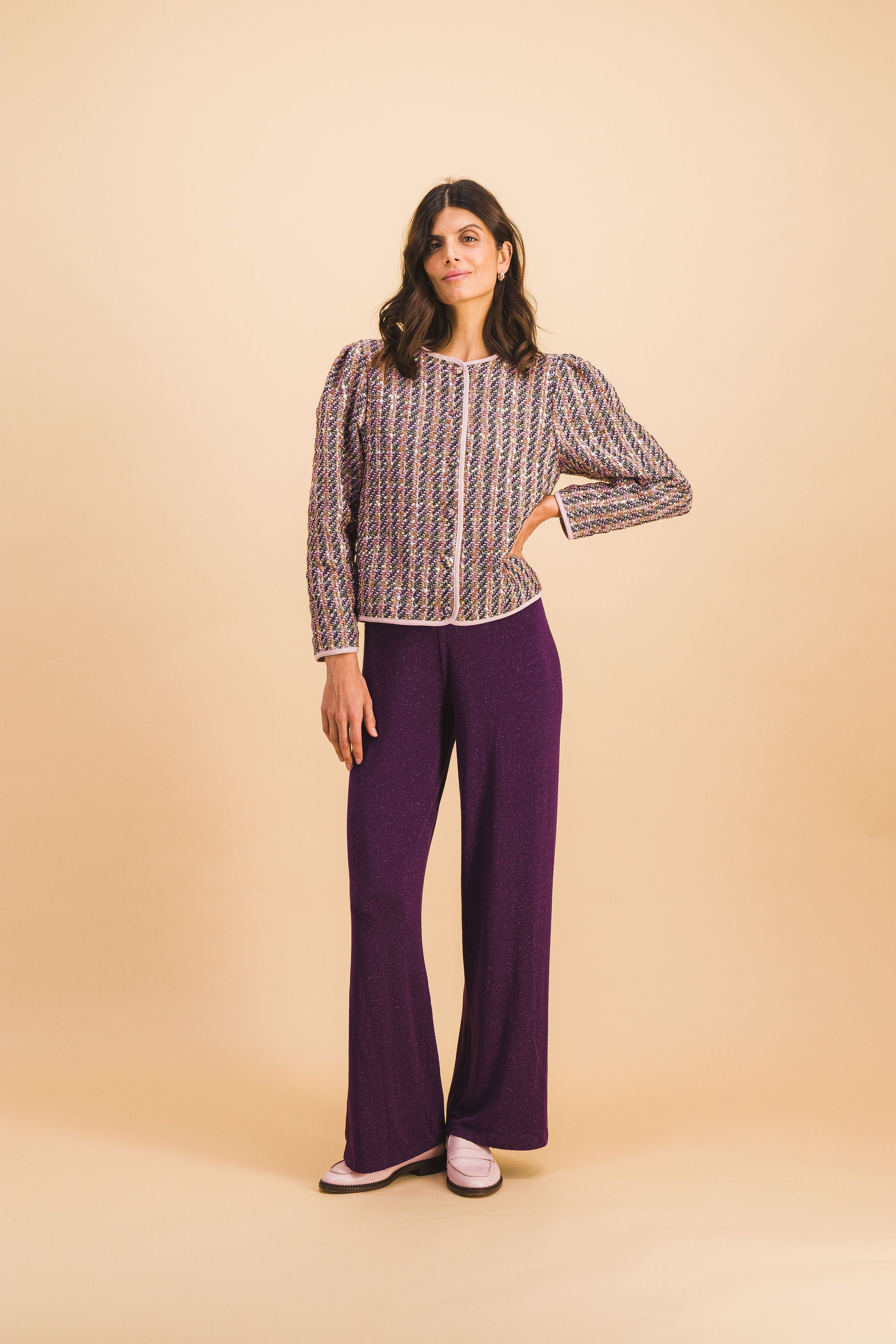 Veste Diana Tweed Rose