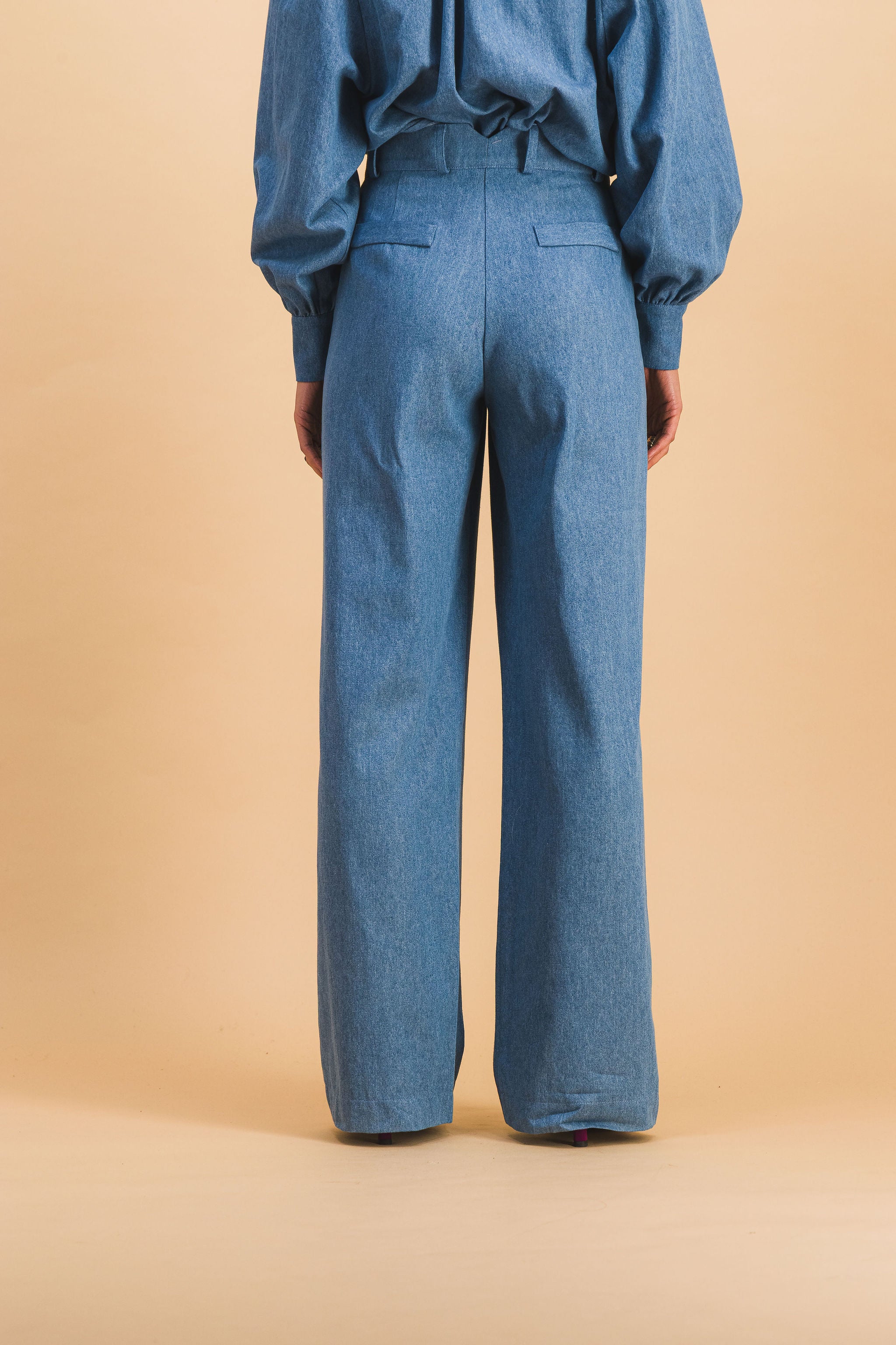 PANTALON TILDA DENIM CLAIR