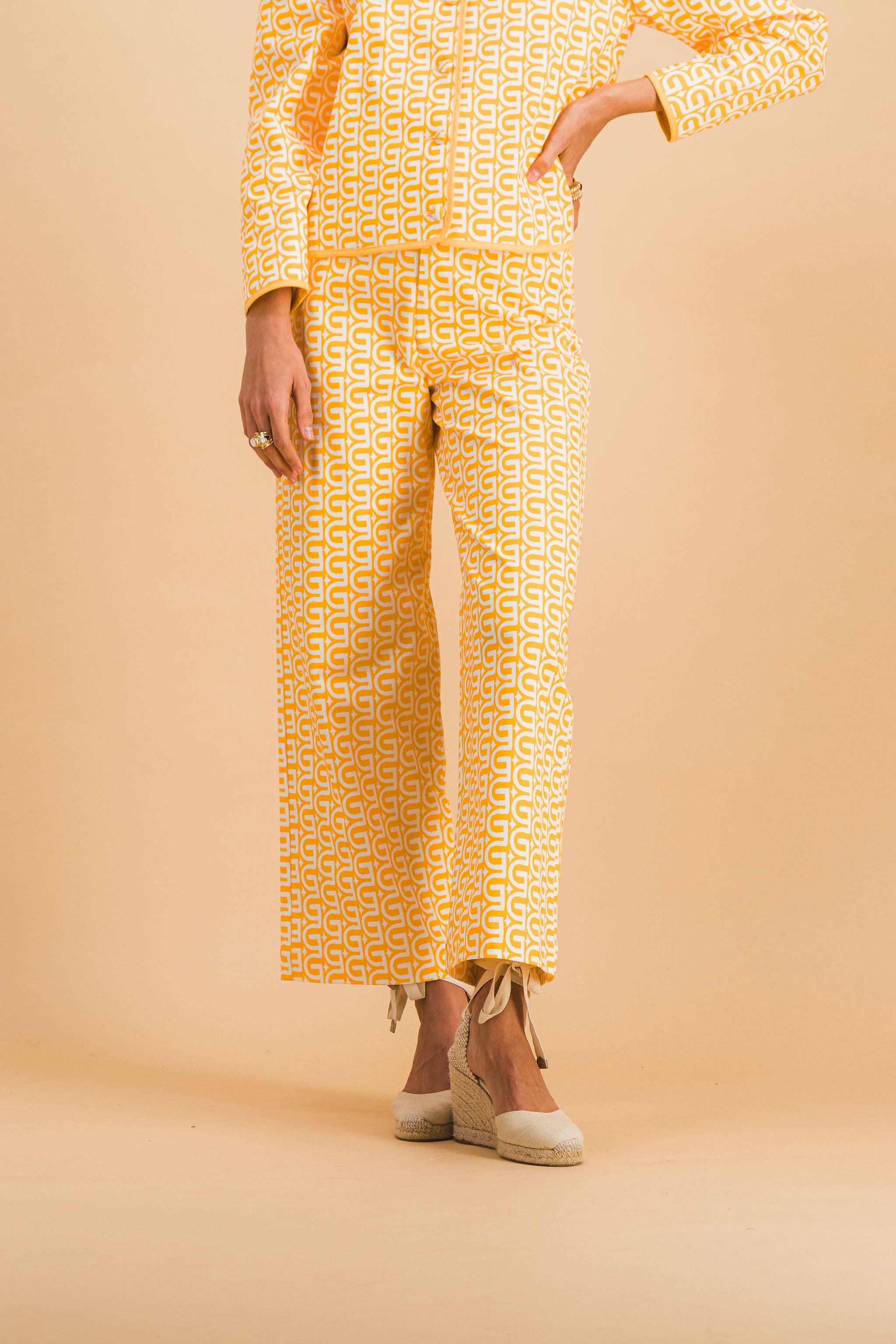 PANTALON GEORGIA MORE IS MORE YELLOW