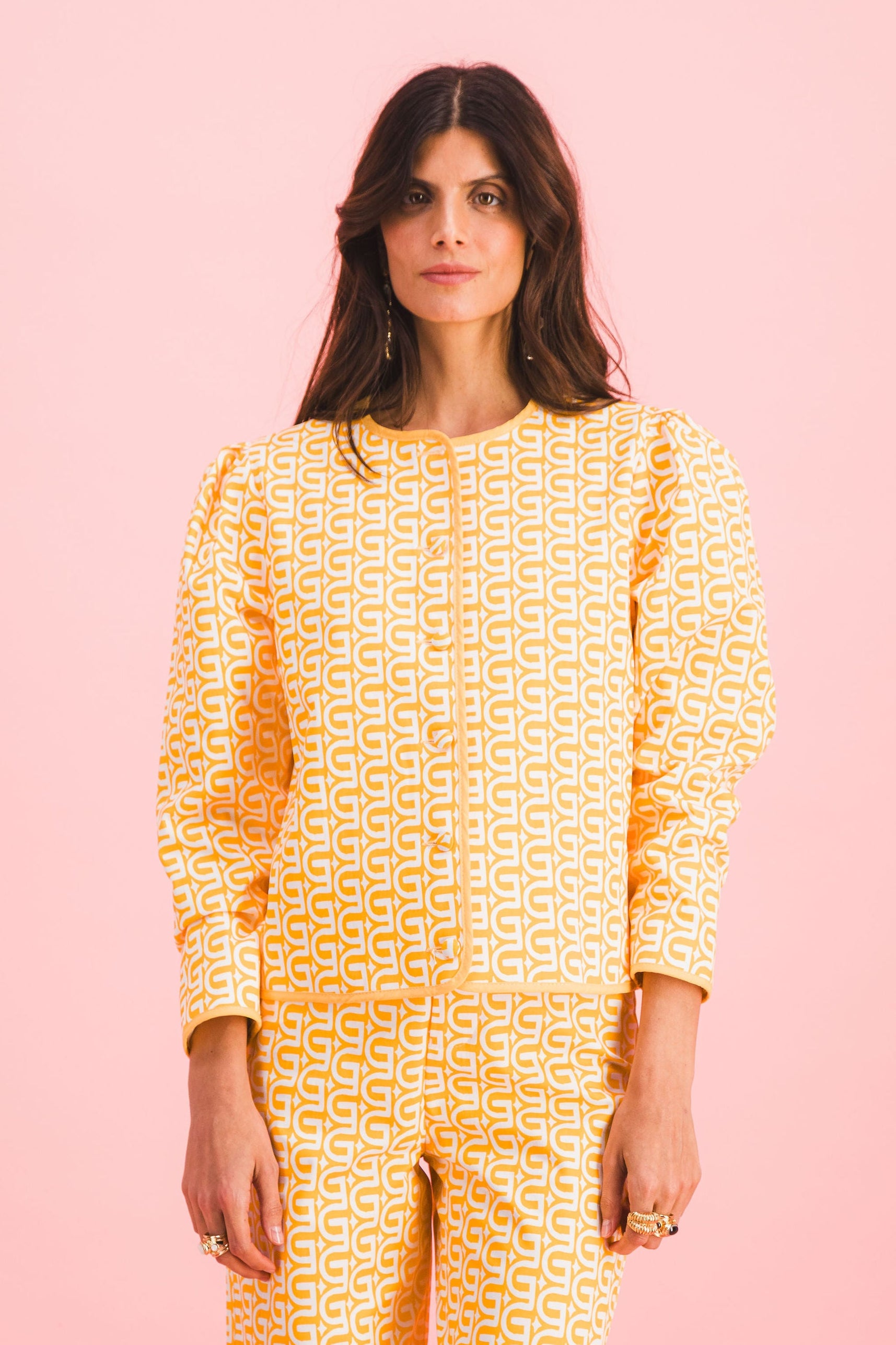 VESTE DIANE MORE IS MORE YELLOW