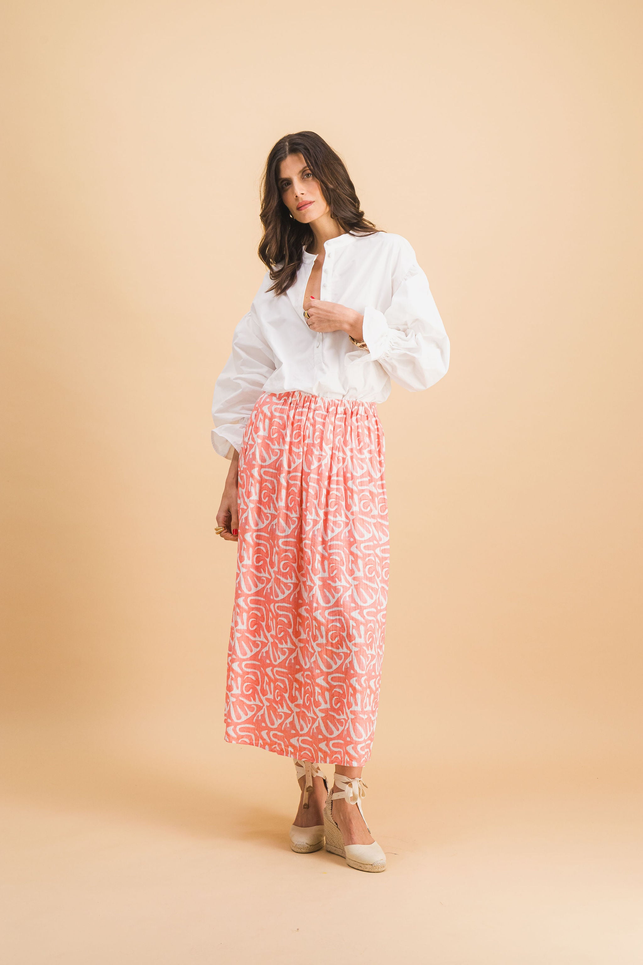Jupe Cécilia Organic Pink