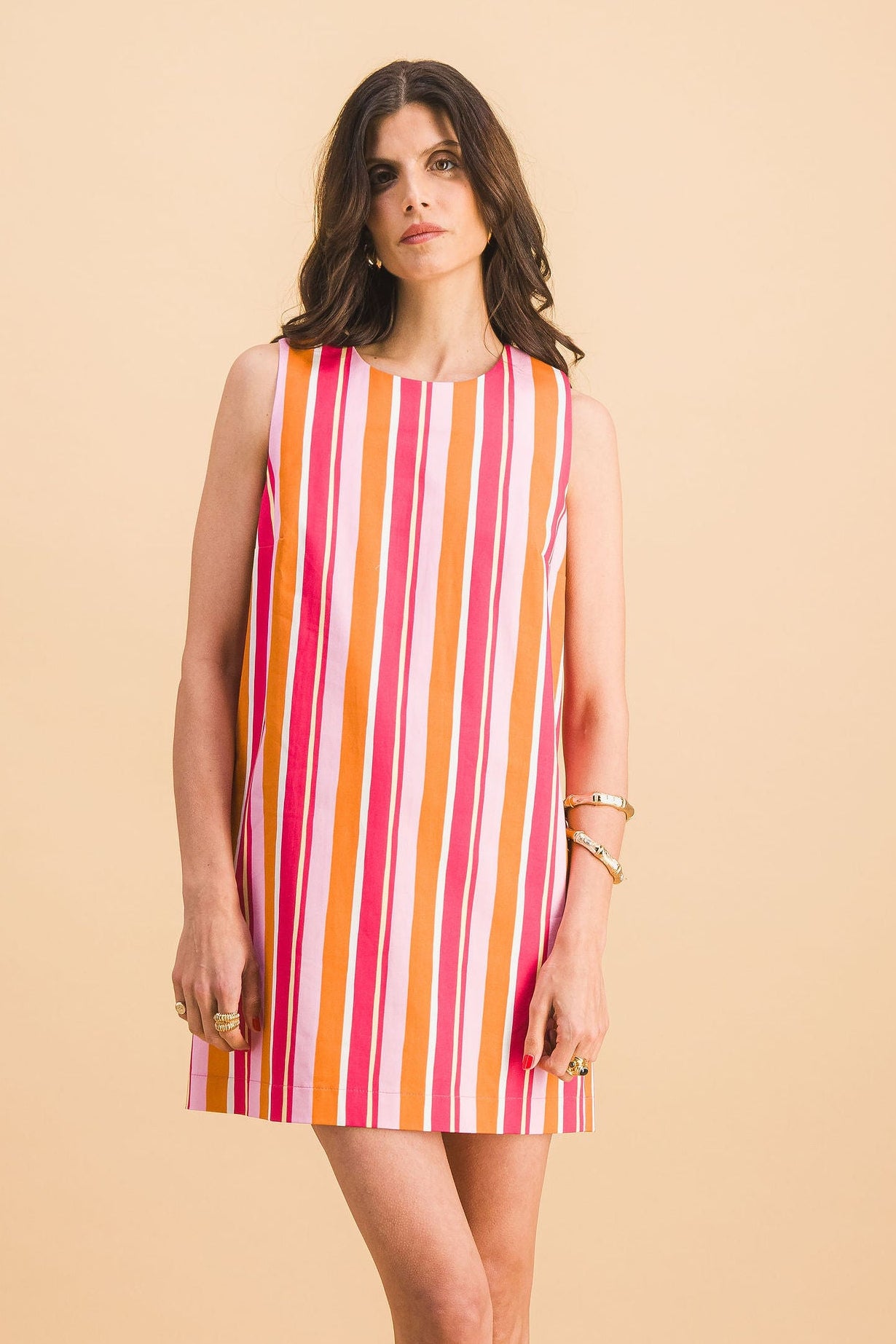 ROBE JANE STRIPES MULTICO
