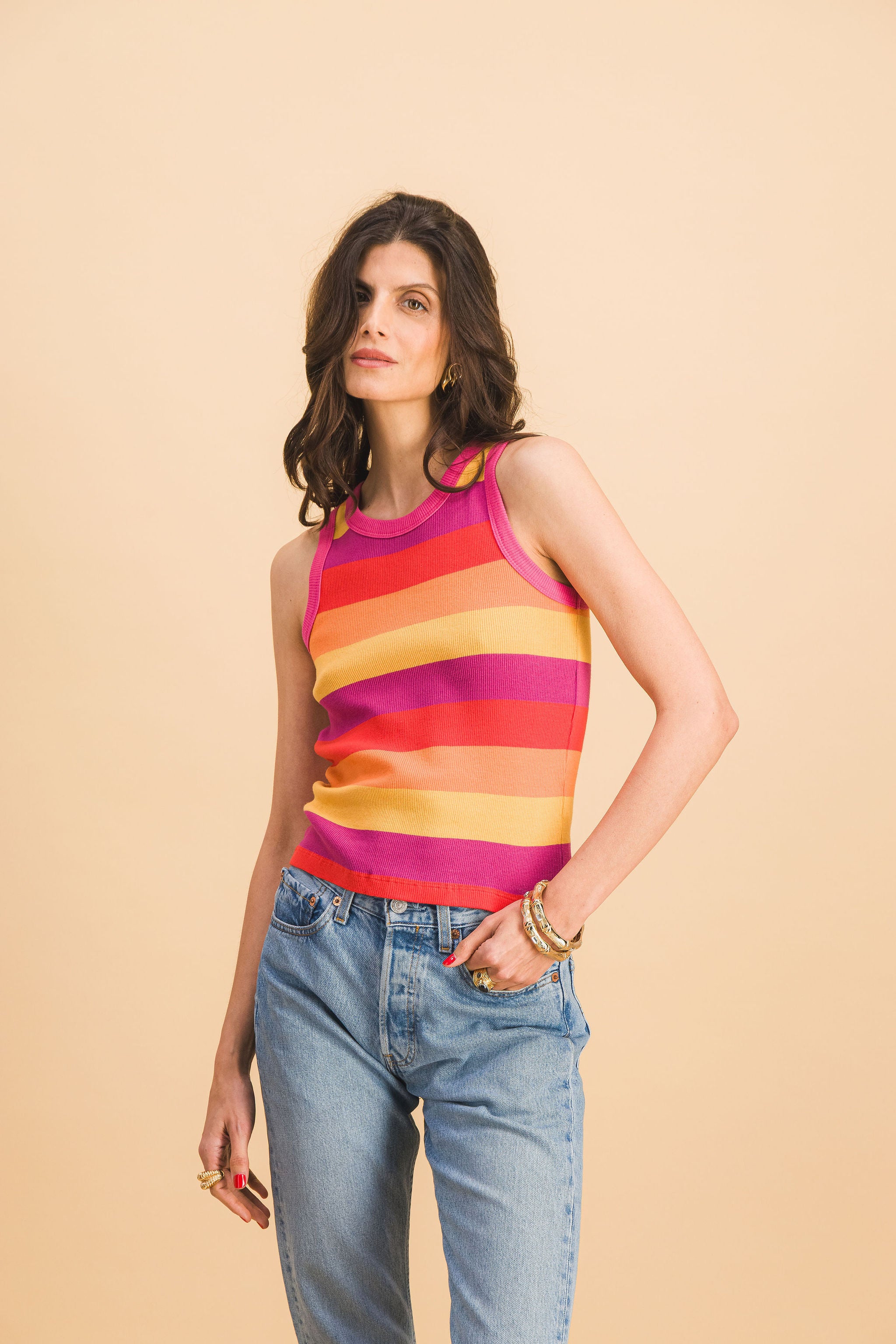 Top Abie Stripes Surprise Party