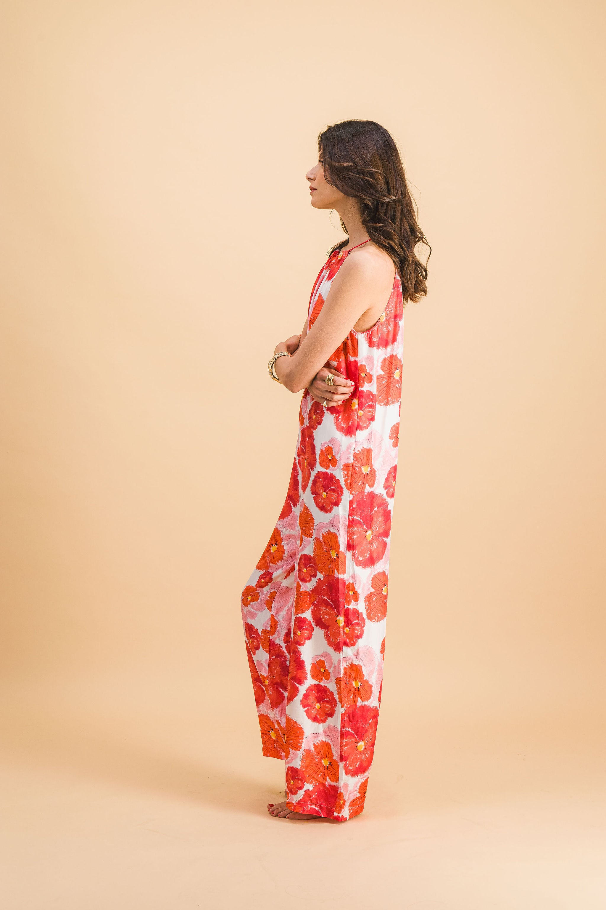 Combinaison Noémie Red Blossom