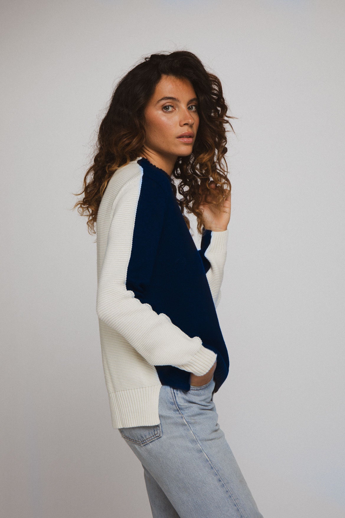 Jean-Pierre navy sweater