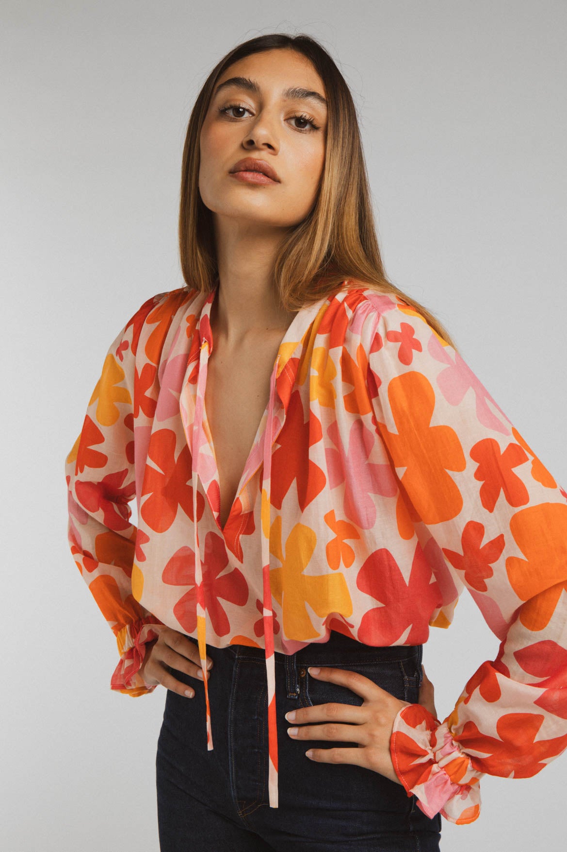Suzanne Flower Power Blouse