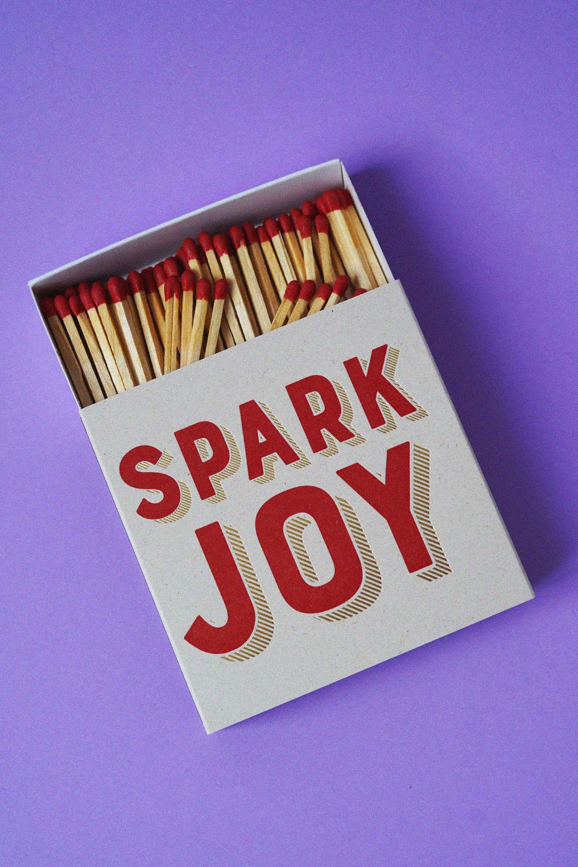 Allumettes Spark Joy - EXCLU BOUTIQUE