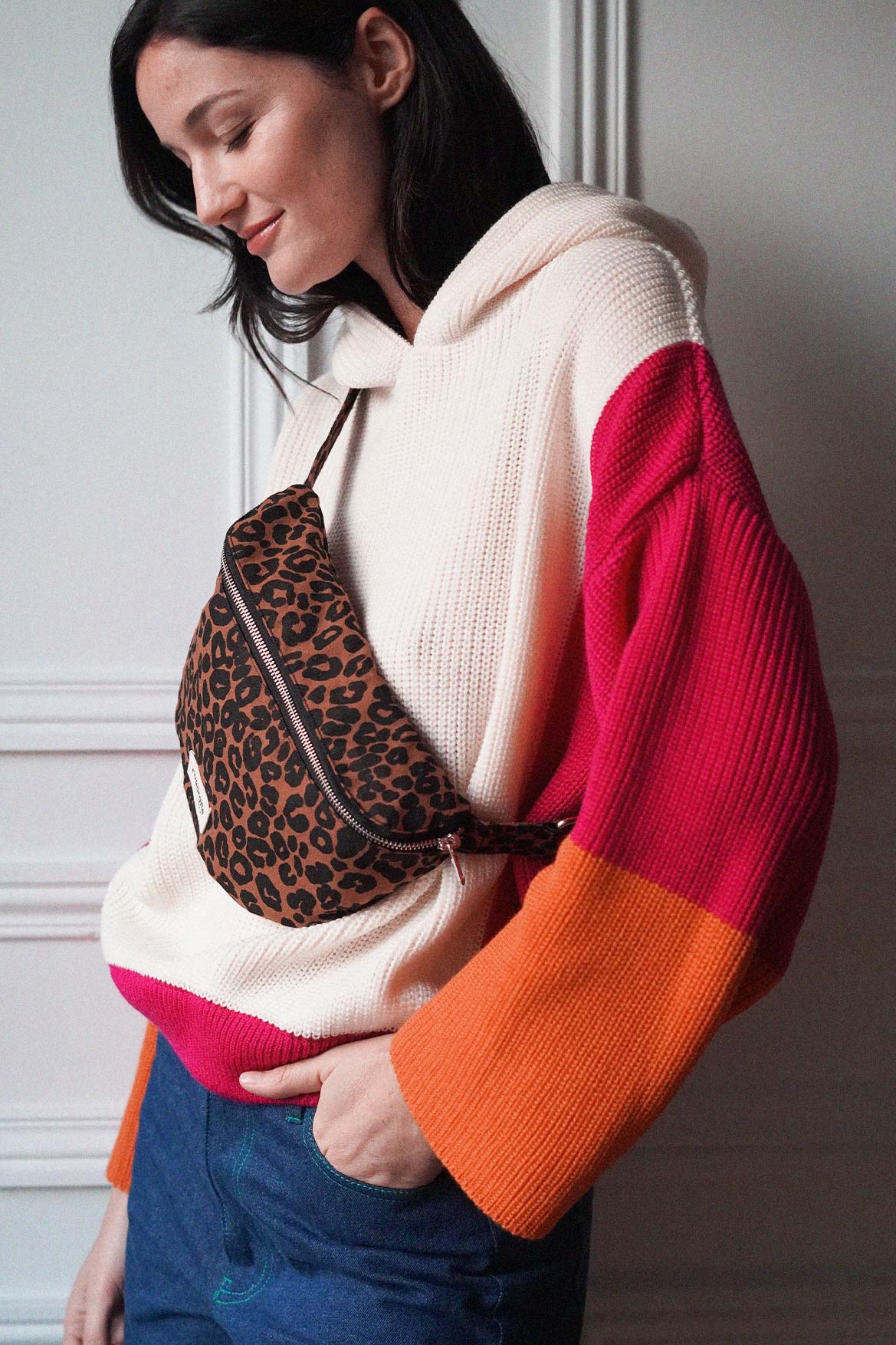 Petite banane Custine - Léopard