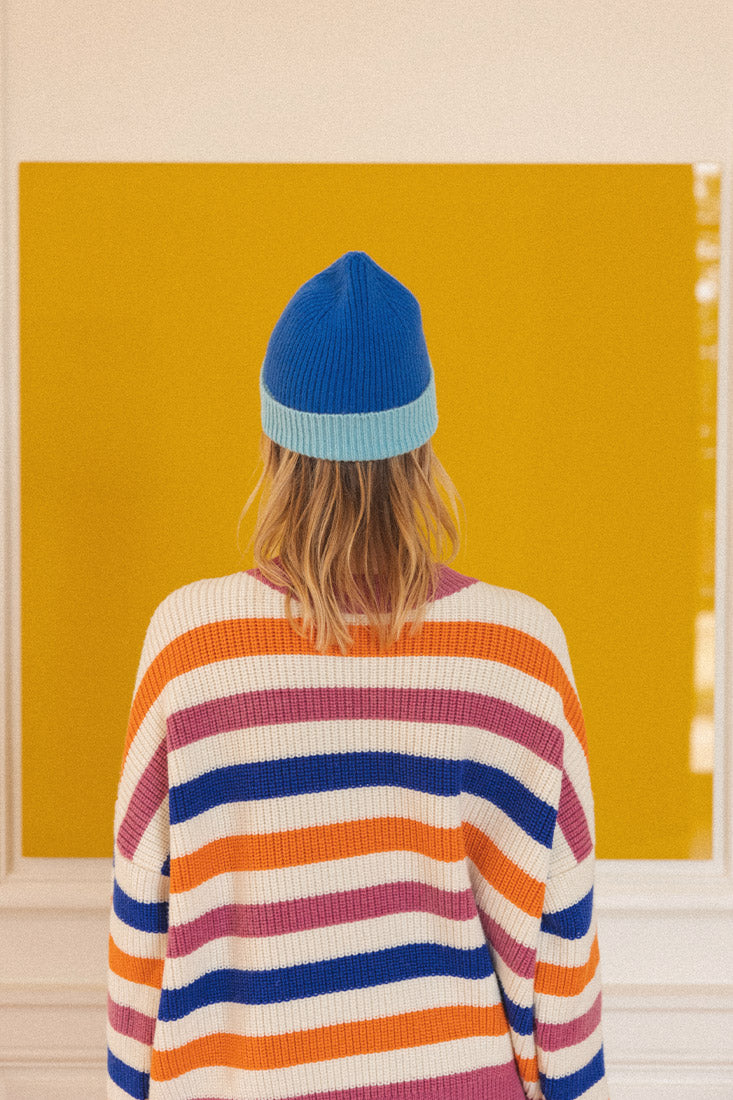 Bonnet Arthur bleu