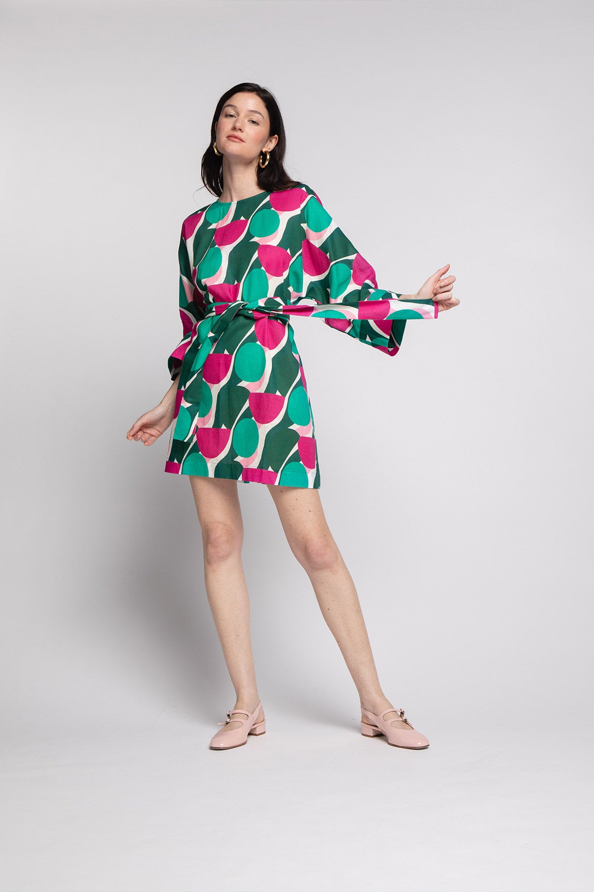 Camellia Italia Verde Dress