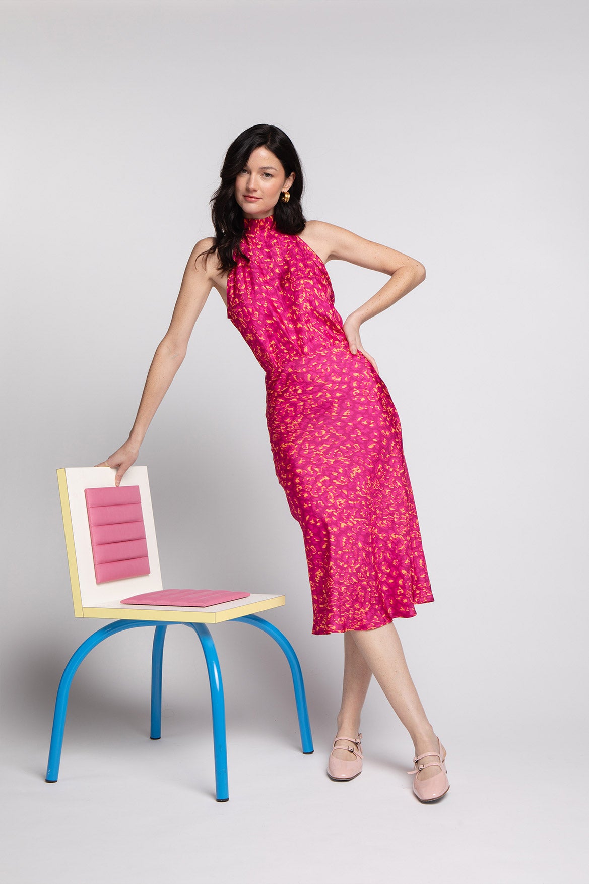Parisatys Leopardo Pink Skirt