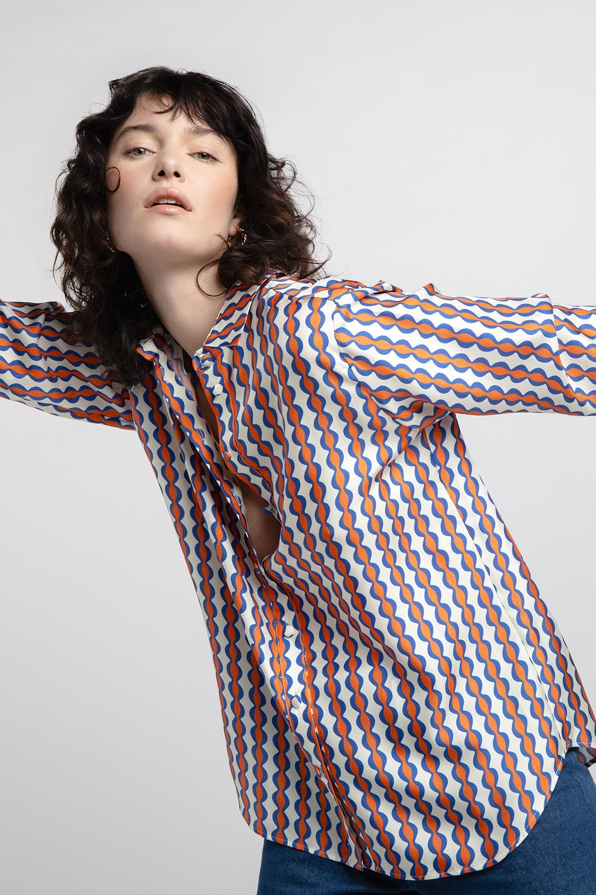 Chemise Ava Groovy Stripes