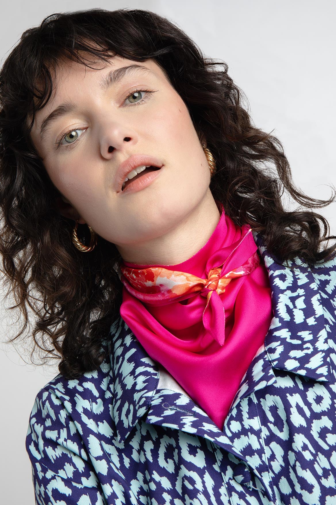 Bandana Candice Peony Bomb & pink