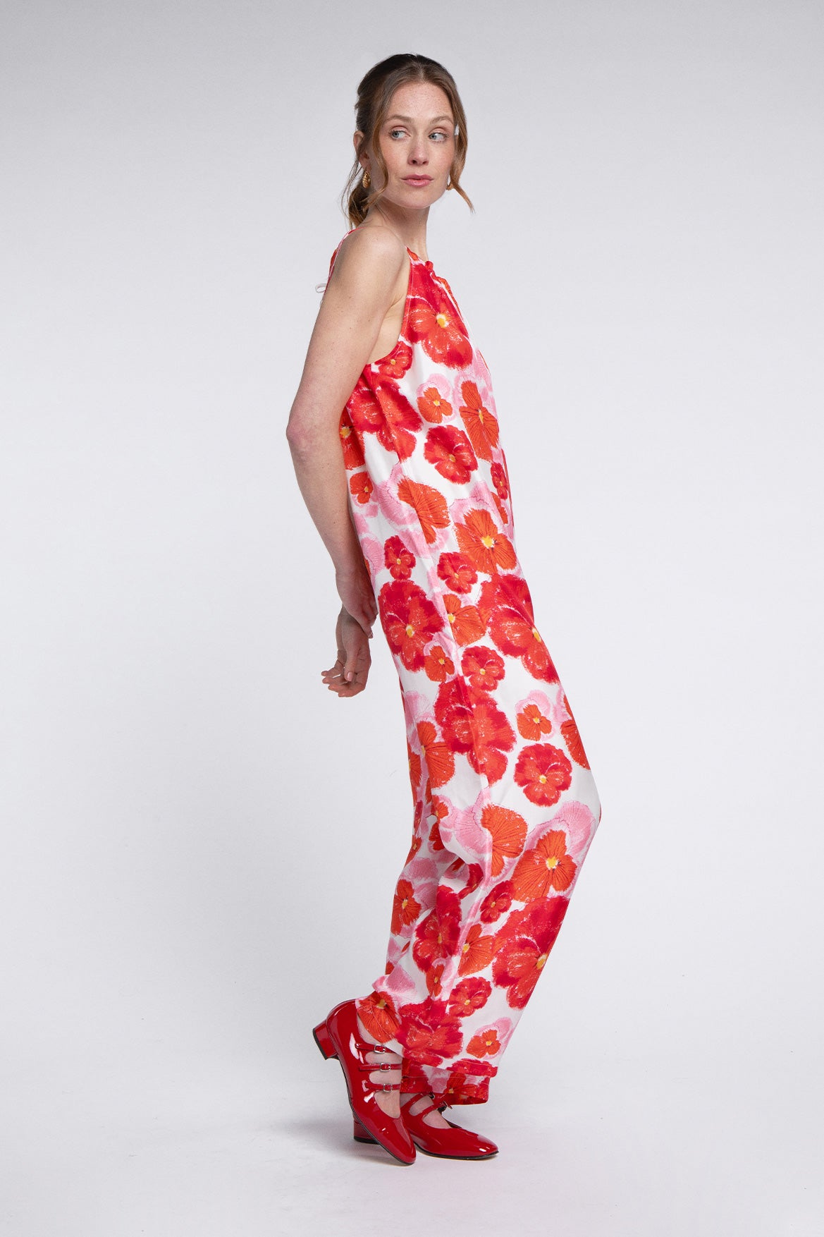 Combinaison Noémie Red Blossom