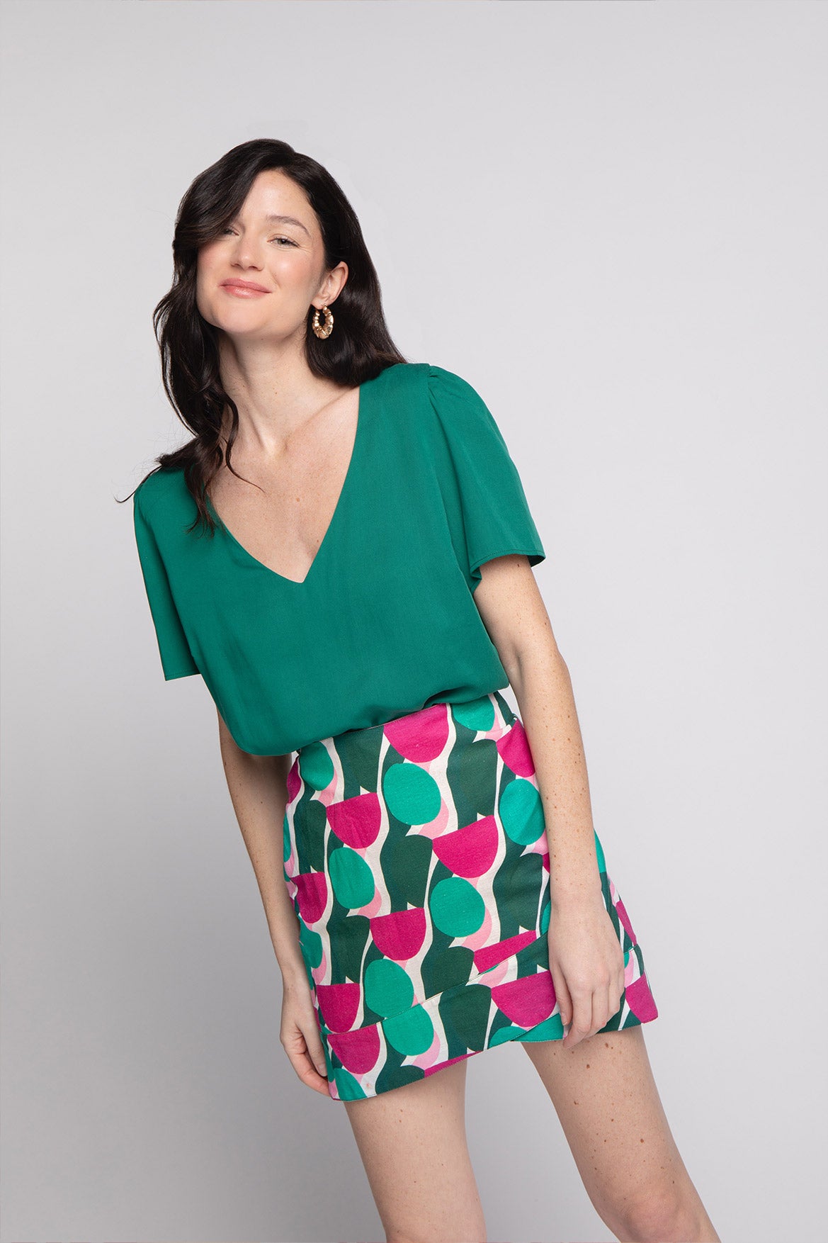 Jupe Margaux Italia Verde