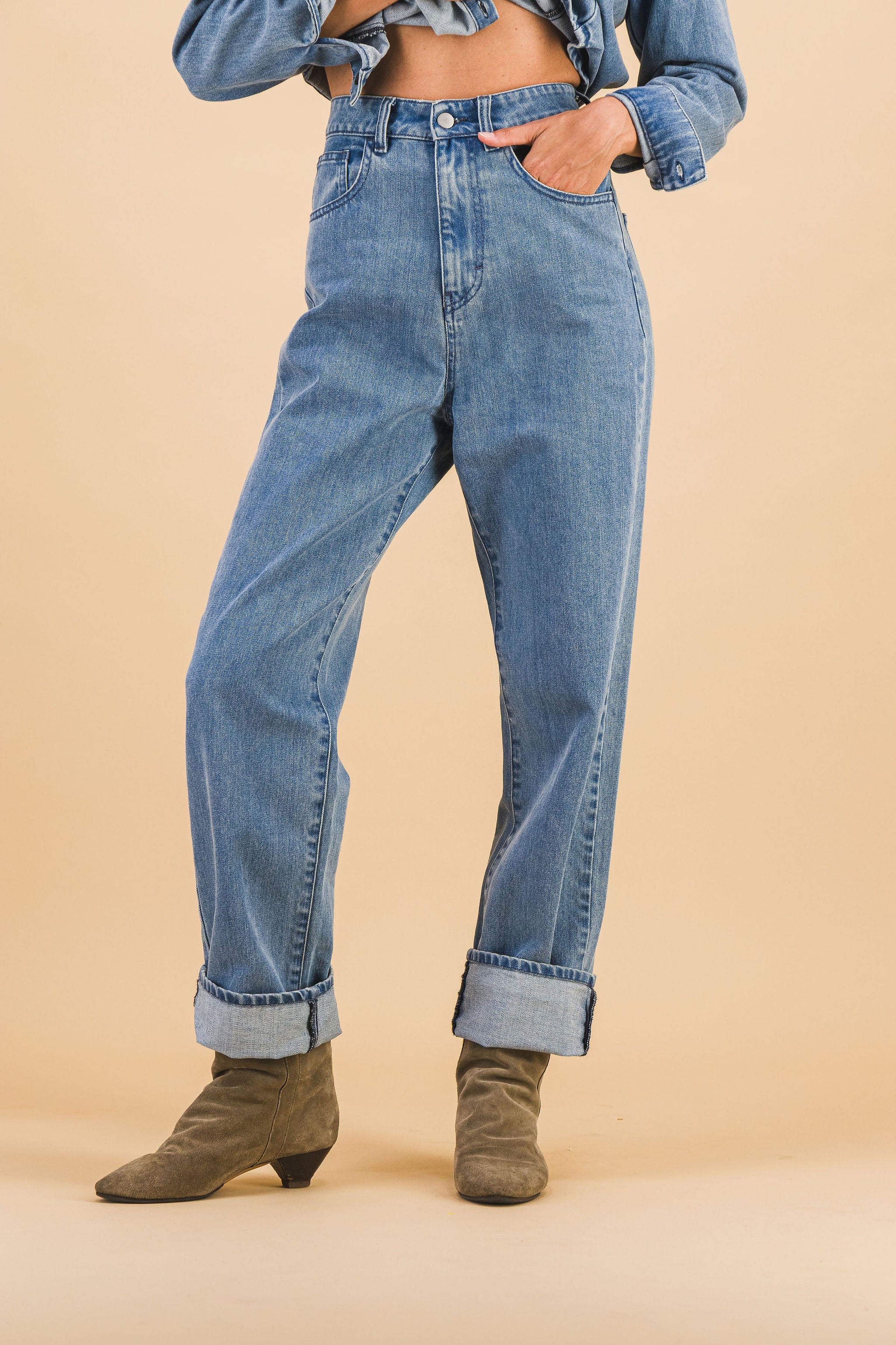 JEANS GEORGE DENIM CLAIR