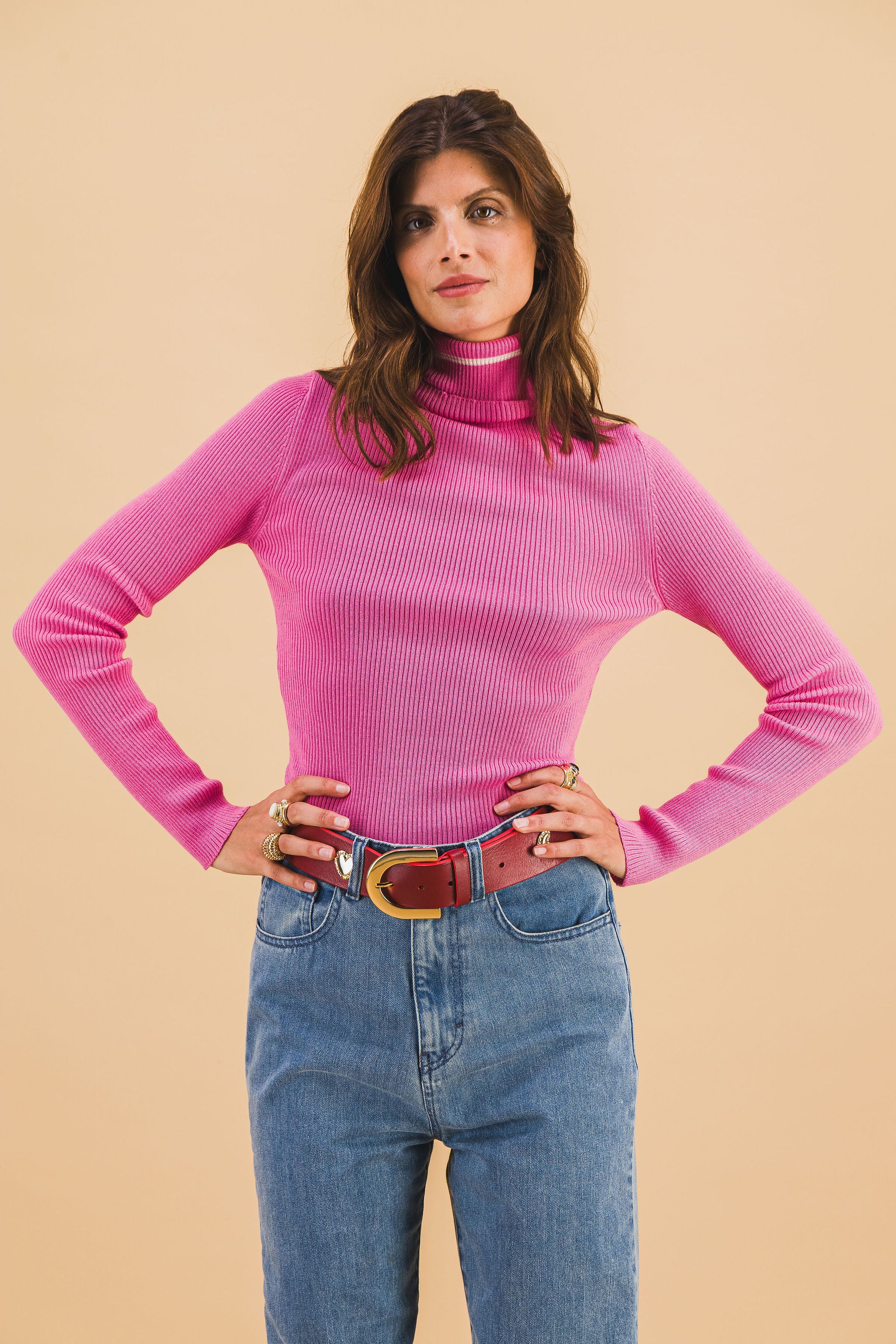Solal Pale Pink Sweater