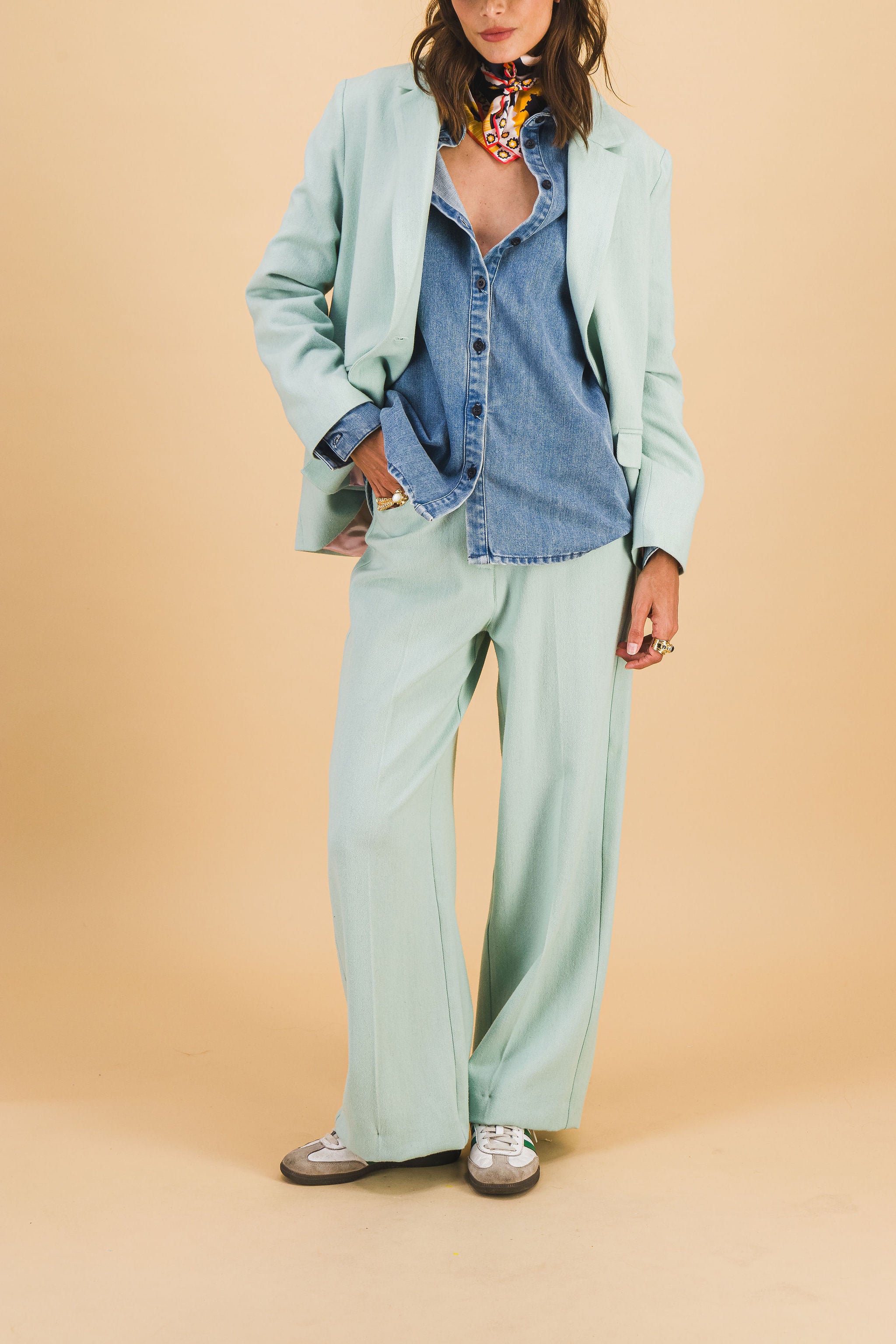 VESTE AMBRE CELADON