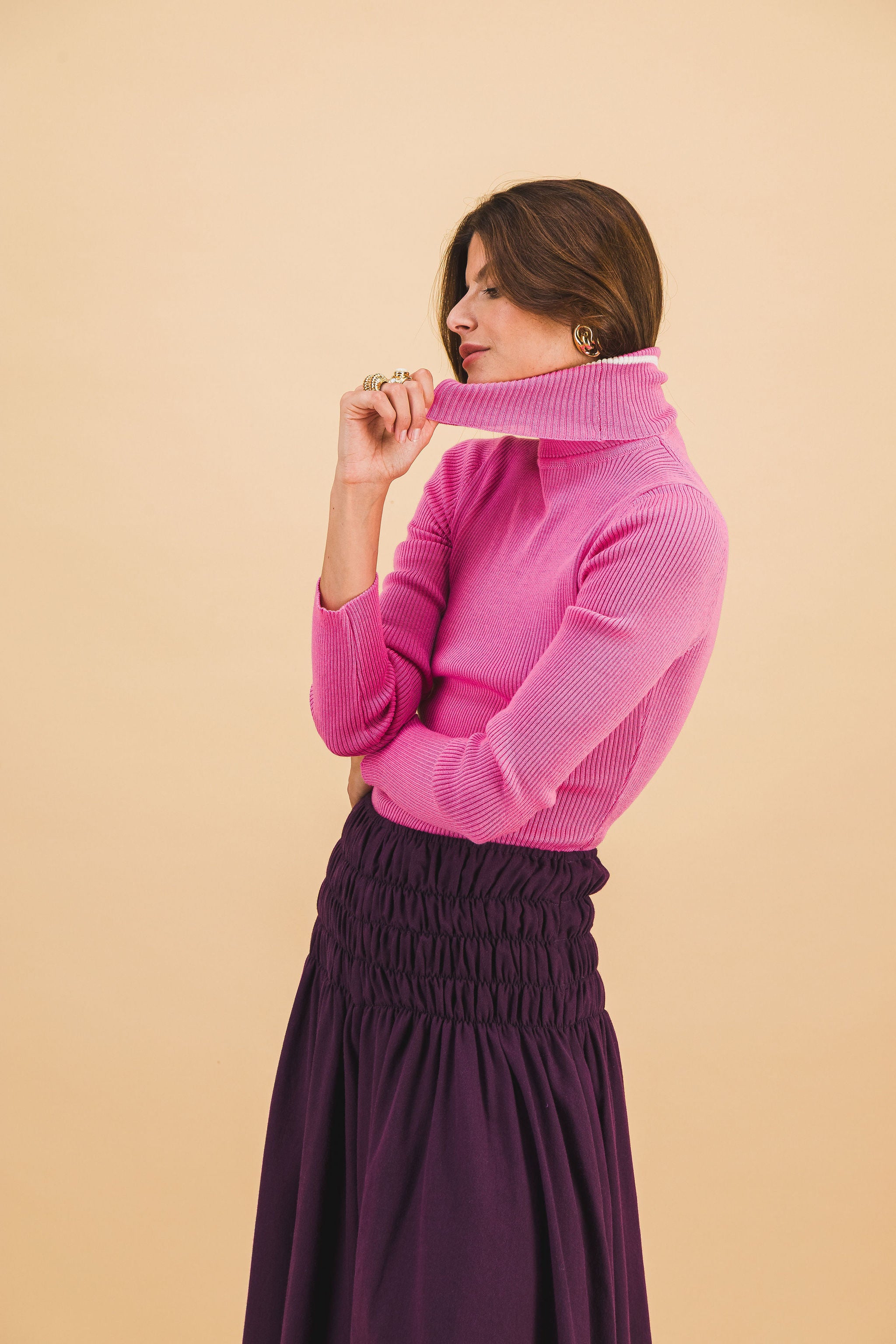 Solal Pale Pink Sweater