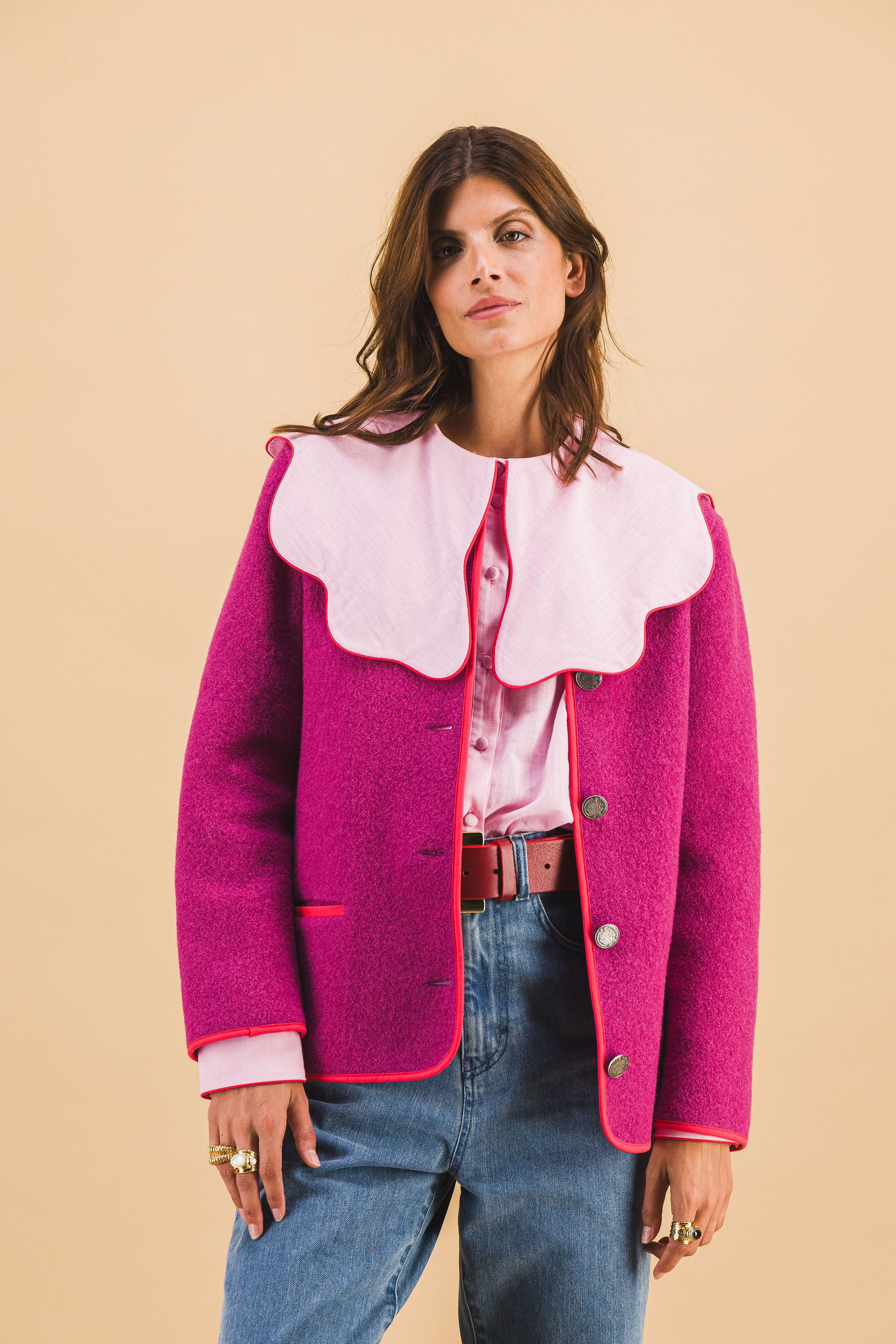 VESTE RODRIGUE MAGENTA