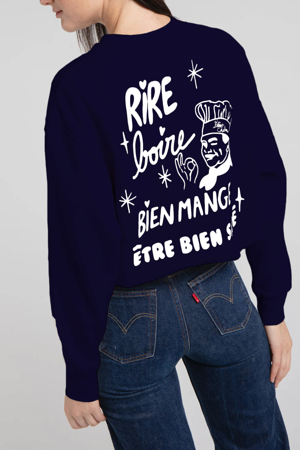 Précommande - Sweat-shirt Luigi Navy