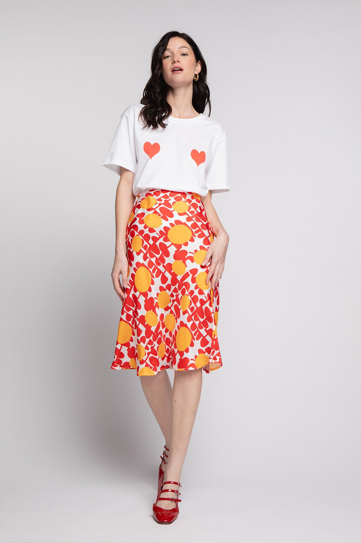 Parisatys Red Sun Skirt
