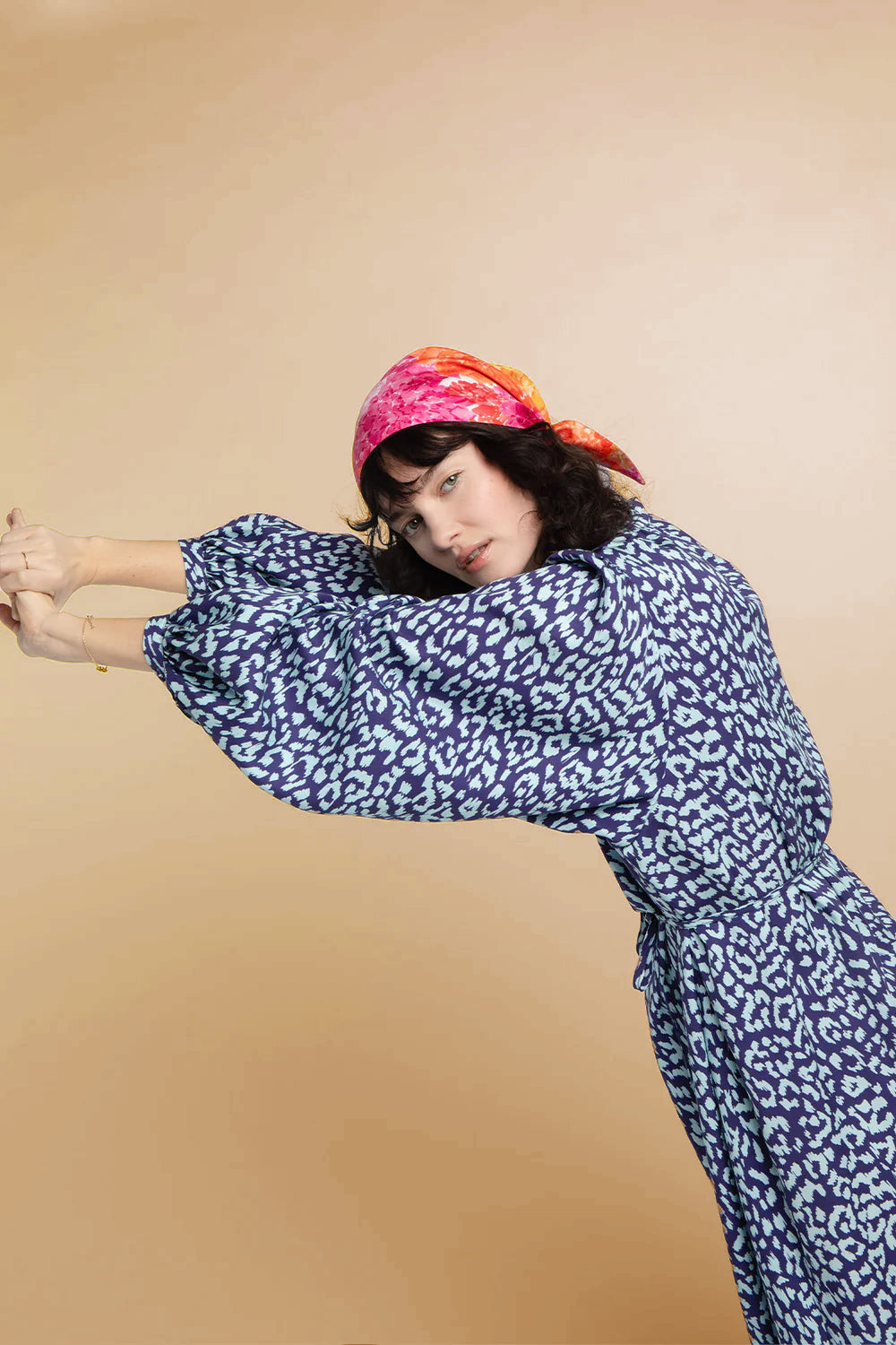 Robe Nina Blue Graou