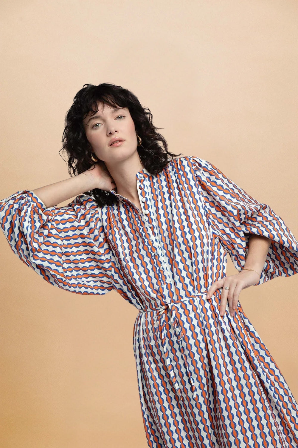 Robe Nina Groovy Stripes