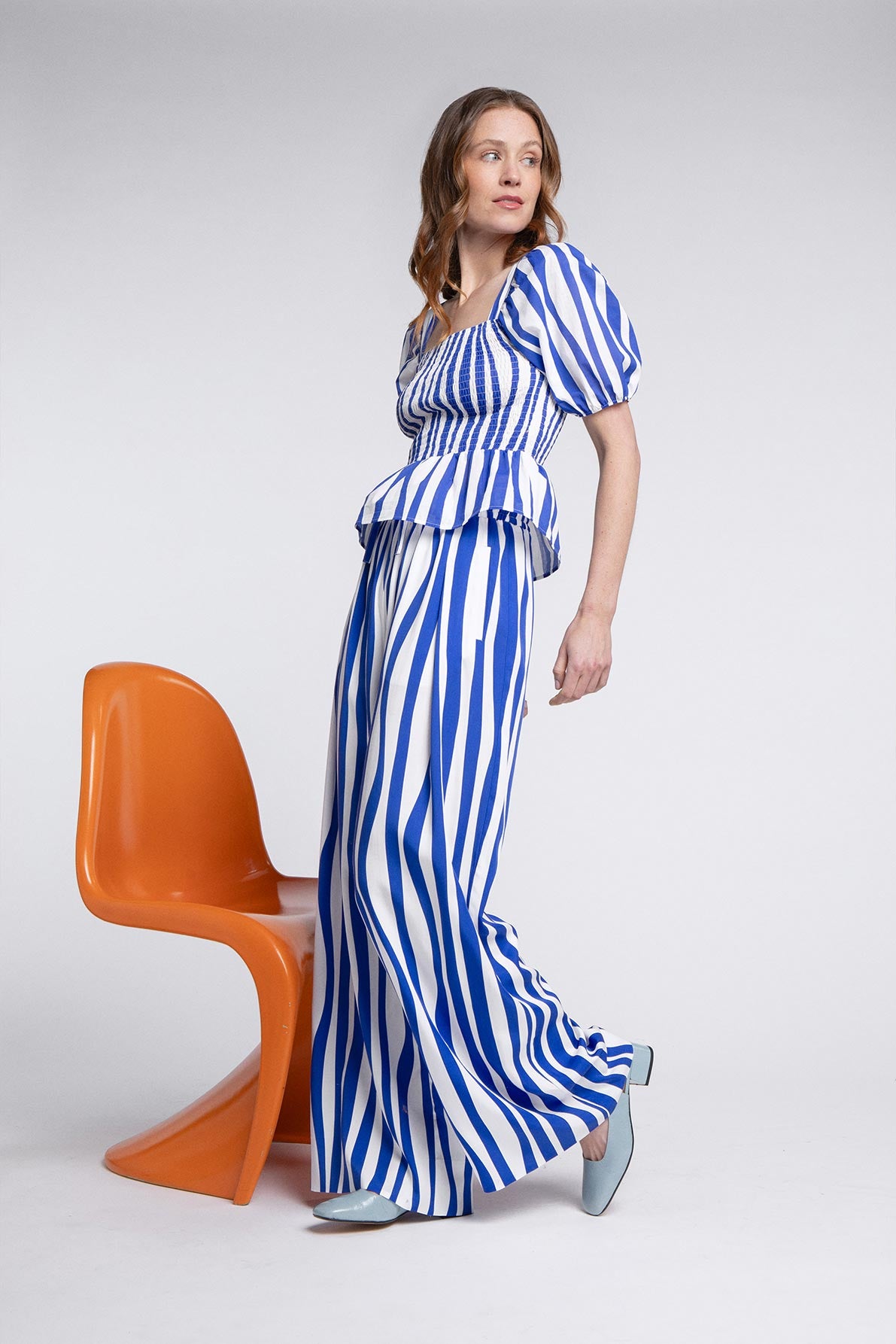 Theodore Blue Lines Pants