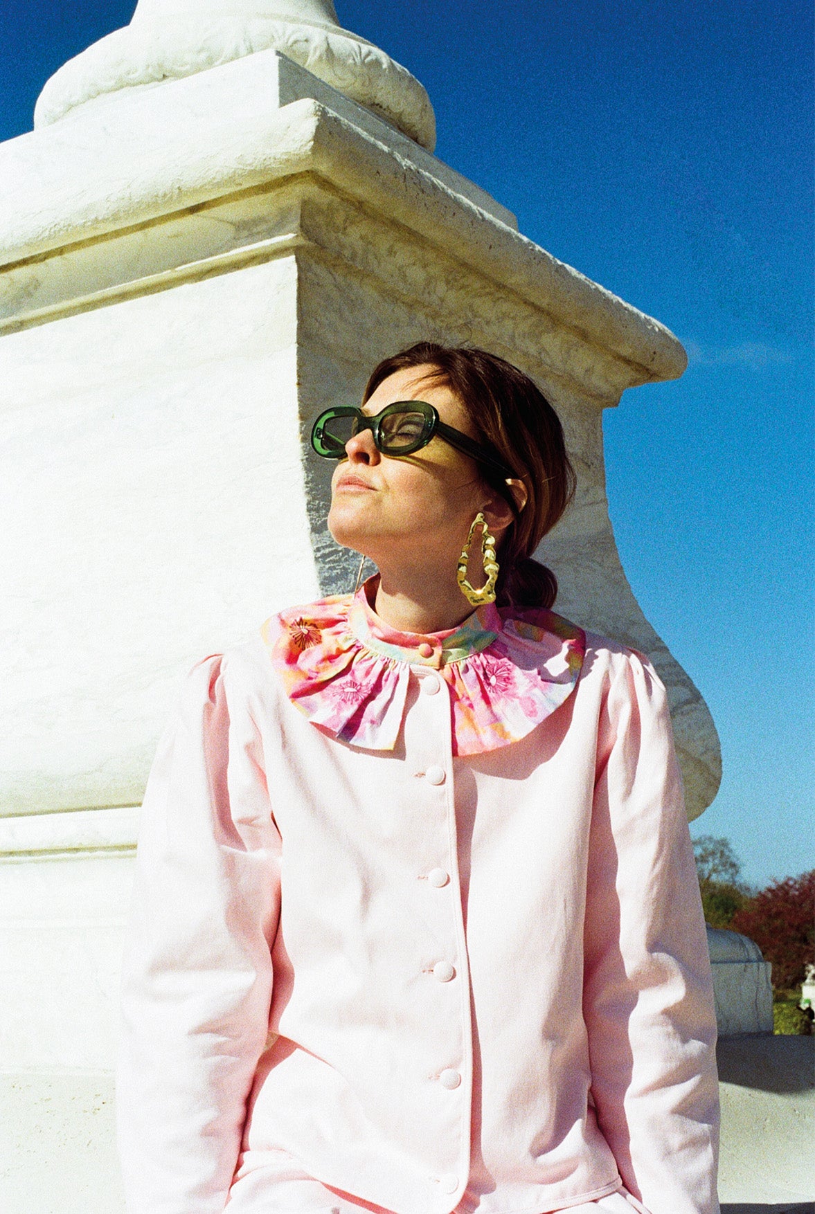 Veste Diane rose pâle