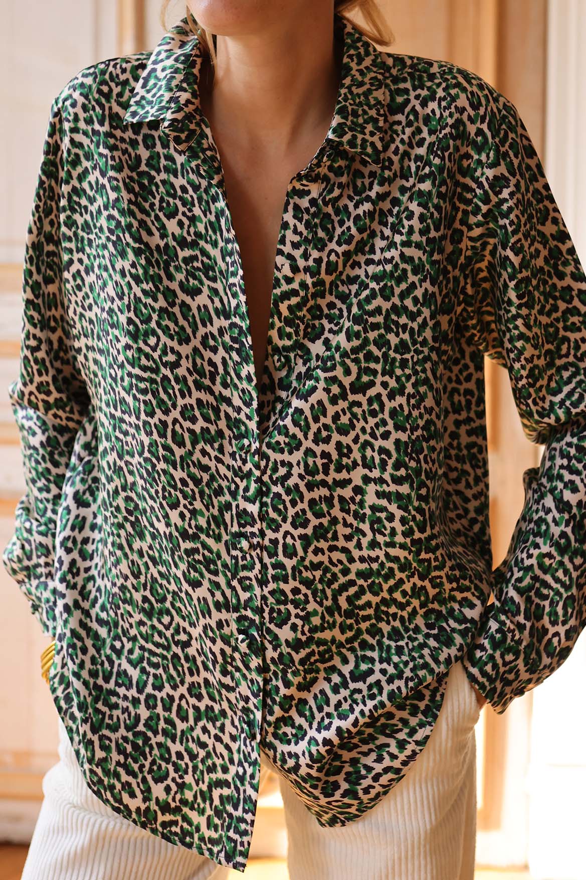 Ava Pardoleo Silk Shirt
