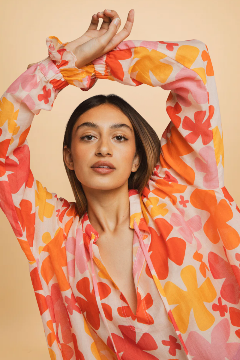 Blouse Suzanne Flower Power