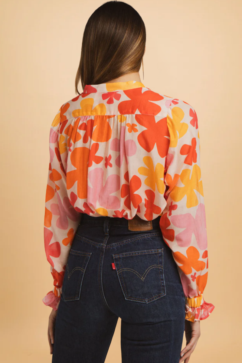 Blouse Suzanne Flower Power