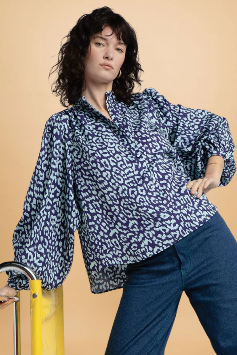 Blouse Paolina Blue Graou