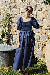Jupe CECILE marine