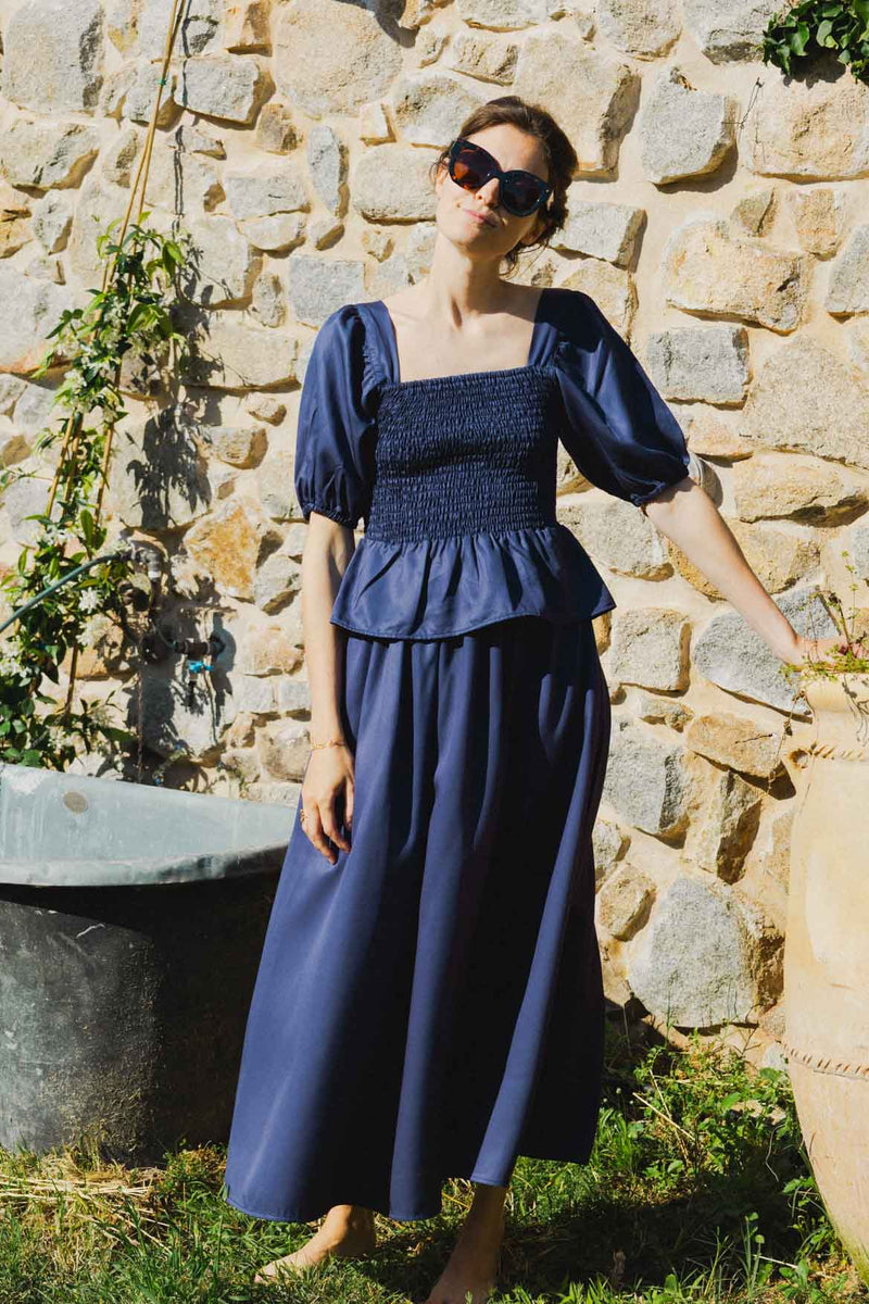Jupe CECILE marine