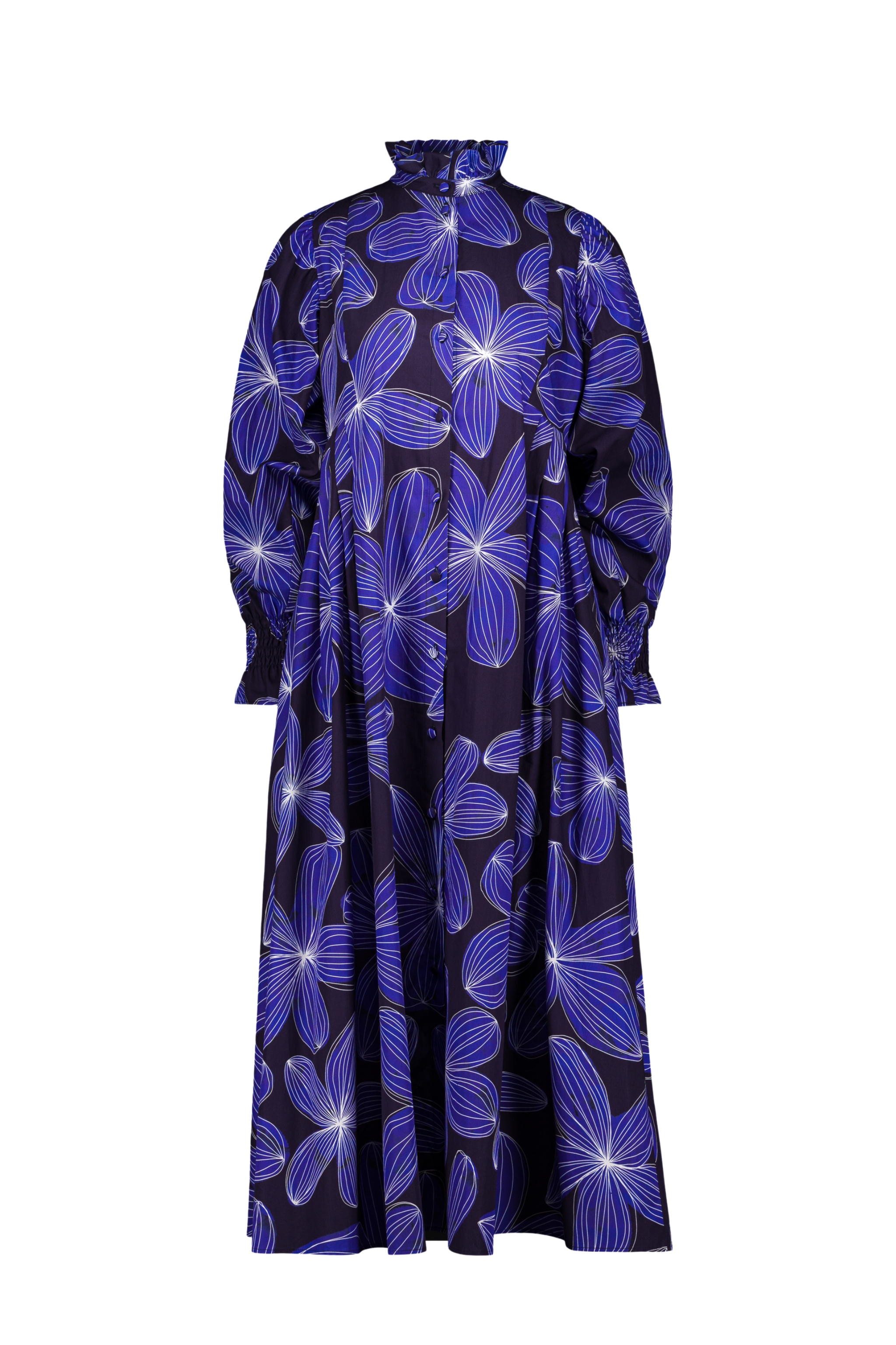 Robe Giulia Blue Flower