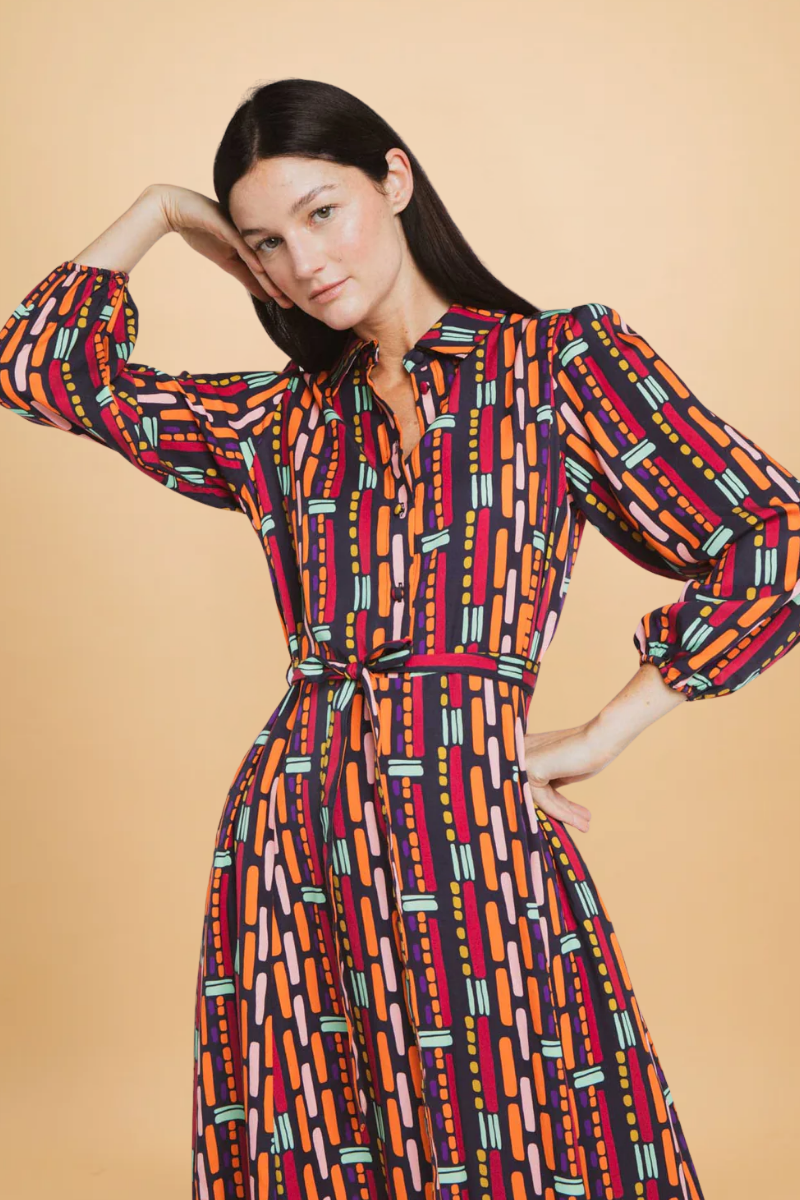 Robe Scarlett Pongwe