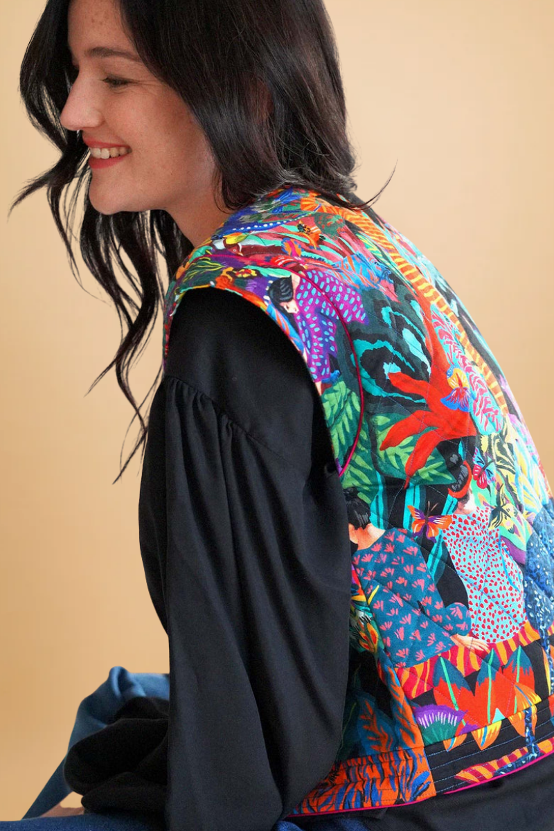 Blouse Alexandra noire