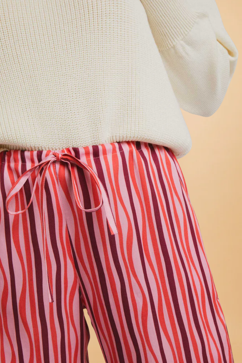 Pantalon Laure Pink Stripes