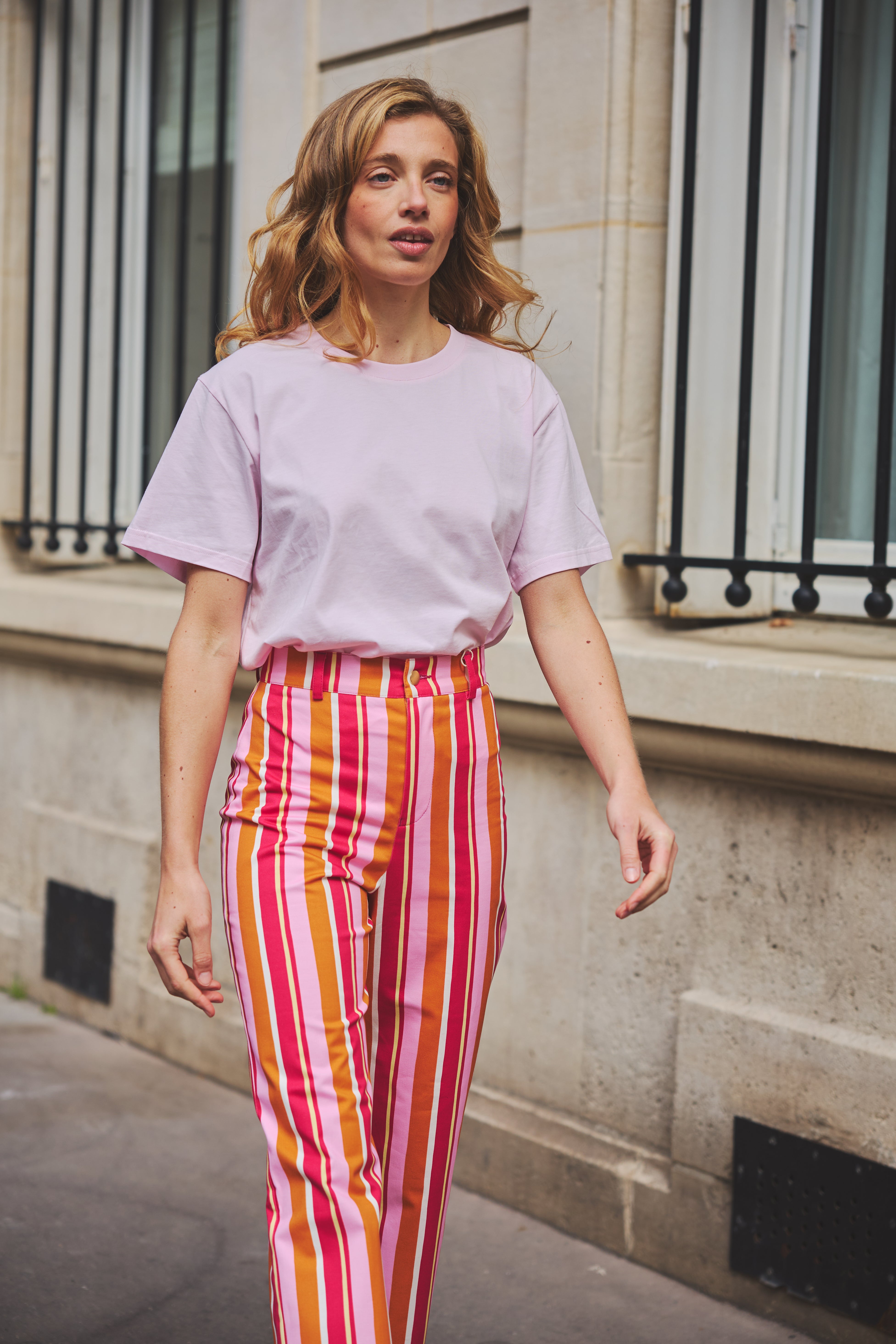 TSHIRT AMOUR TOUJOURS ROSE